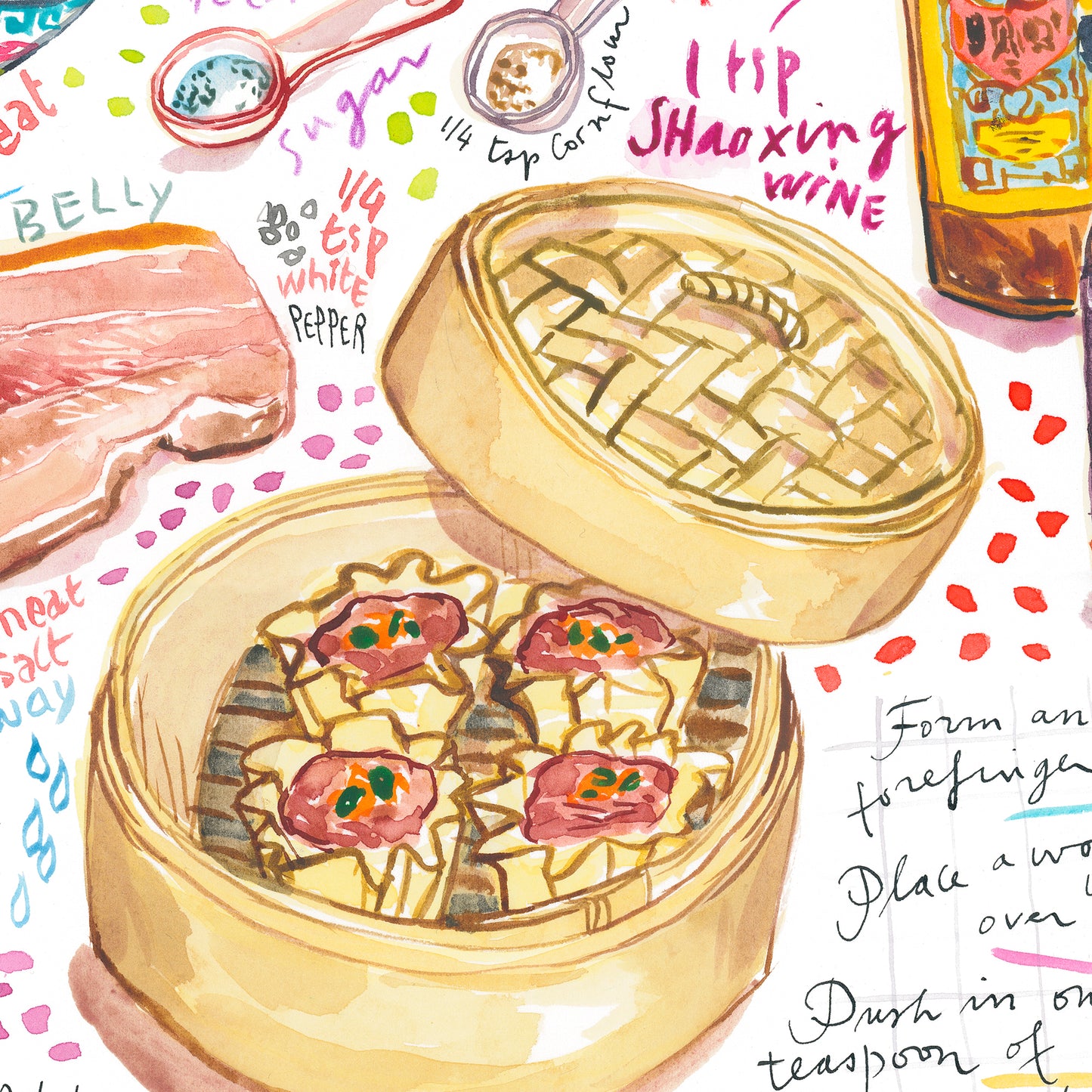 La recette des Dim Sum