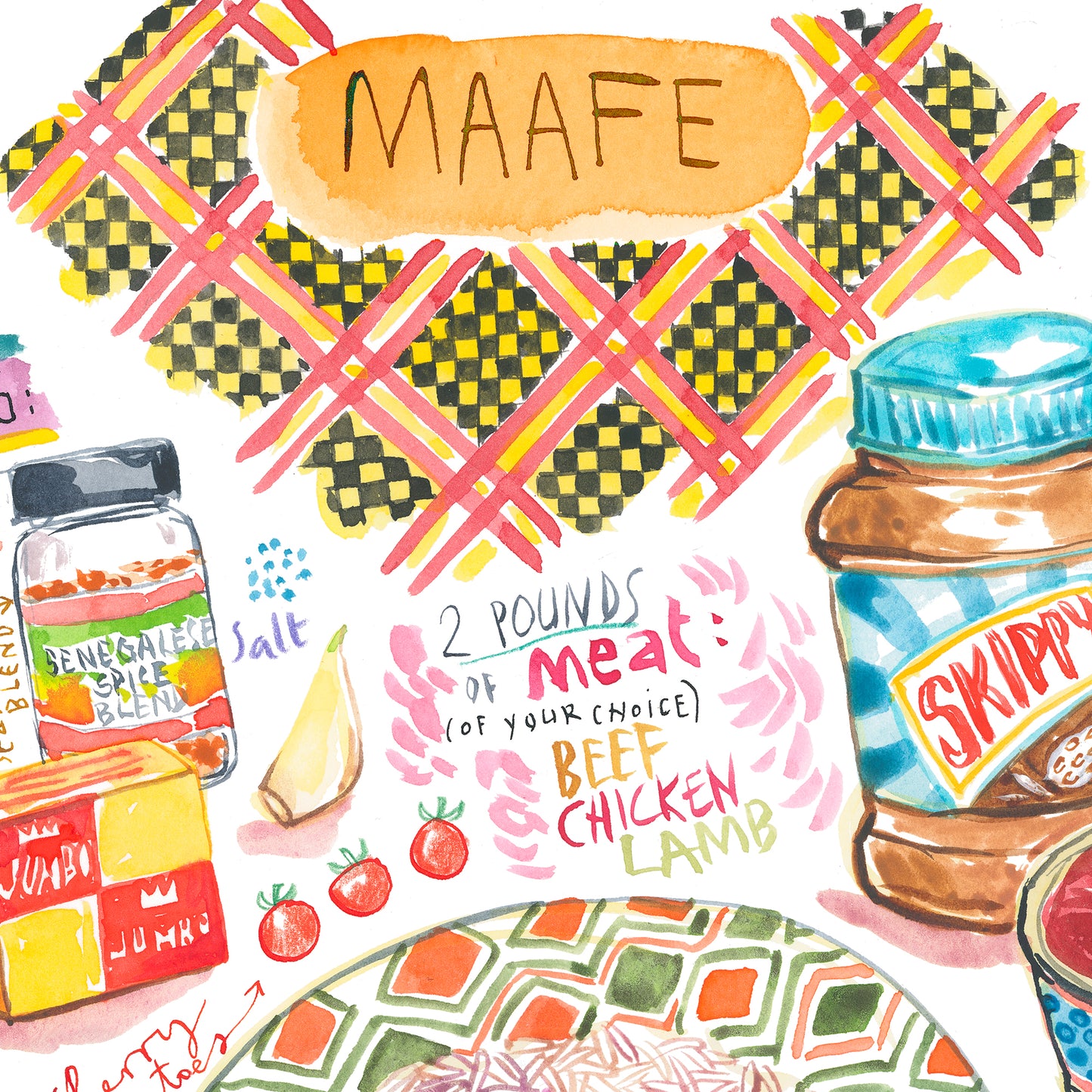 West-African Maafe recipe