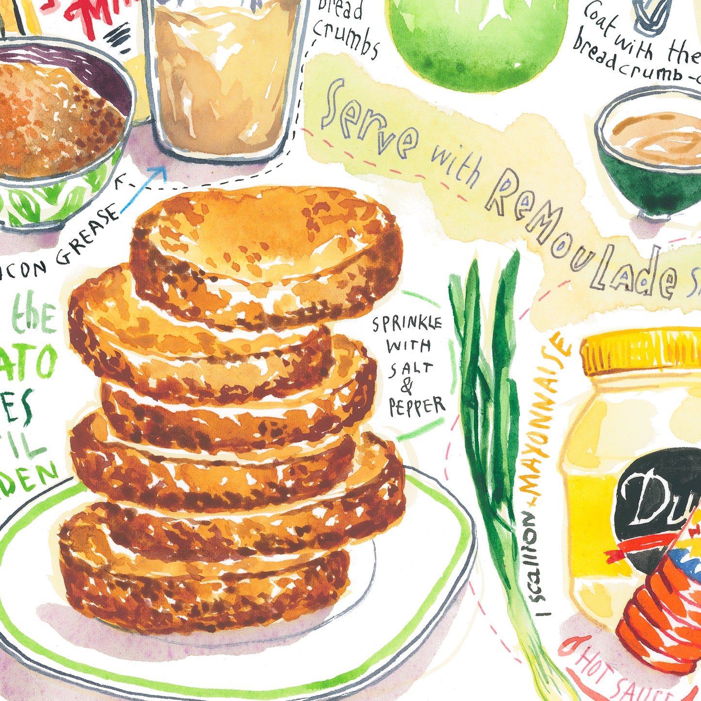 Fried Green Tomatoes recipe