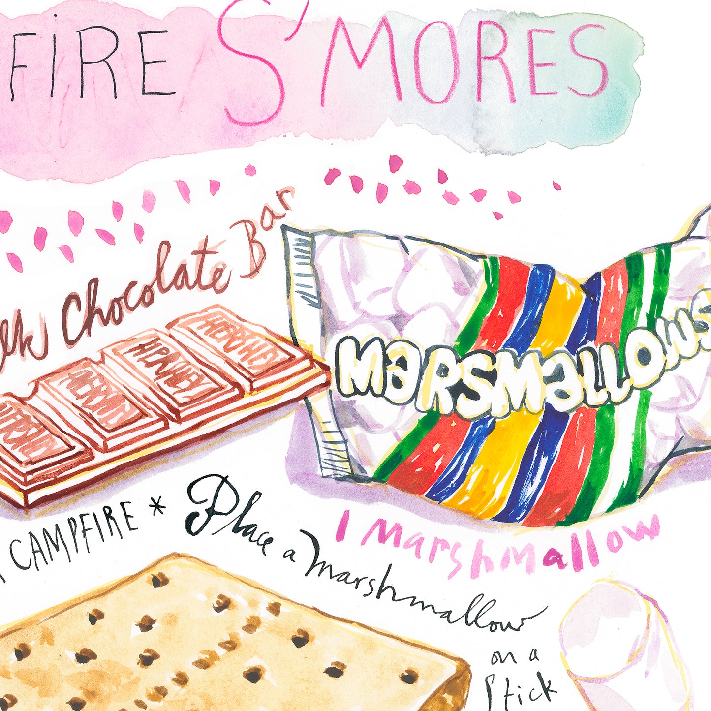 Campfire S'Mores recipe