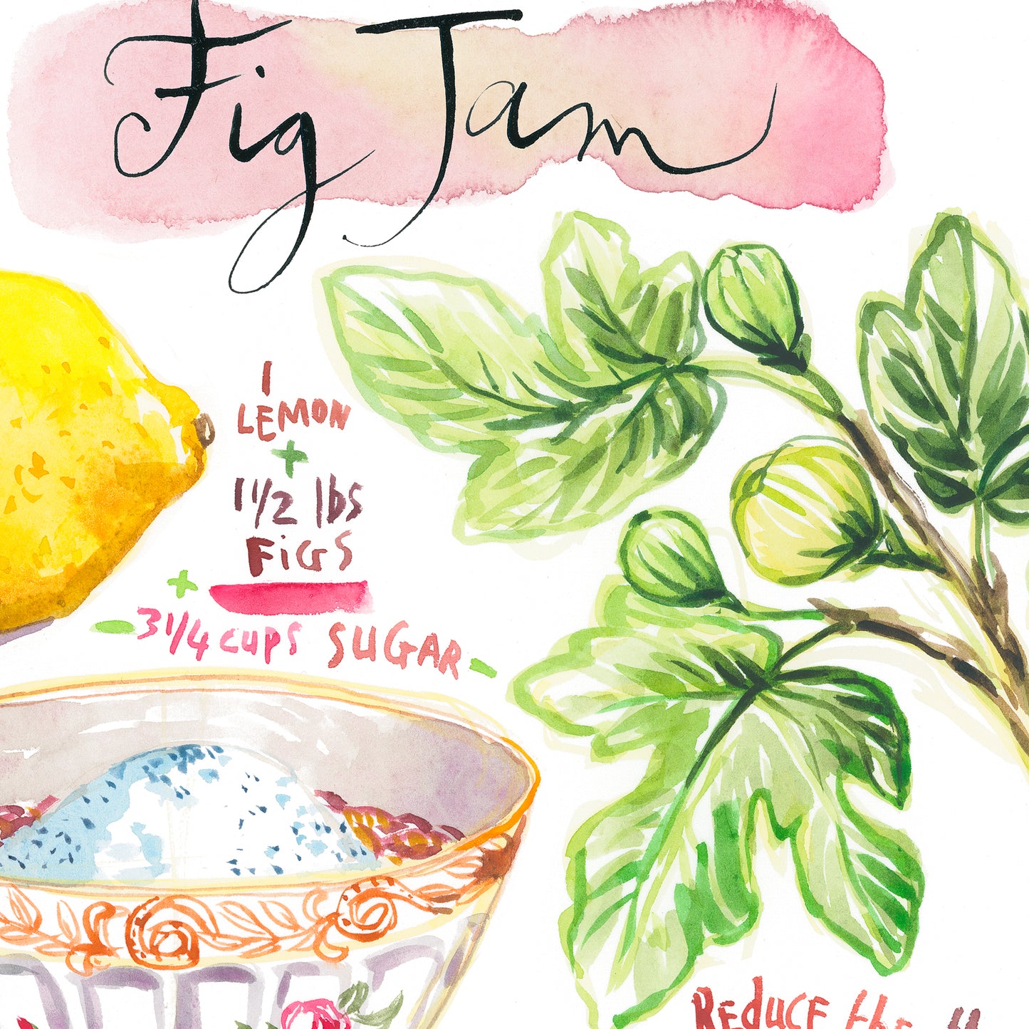 Fig Jam recipe