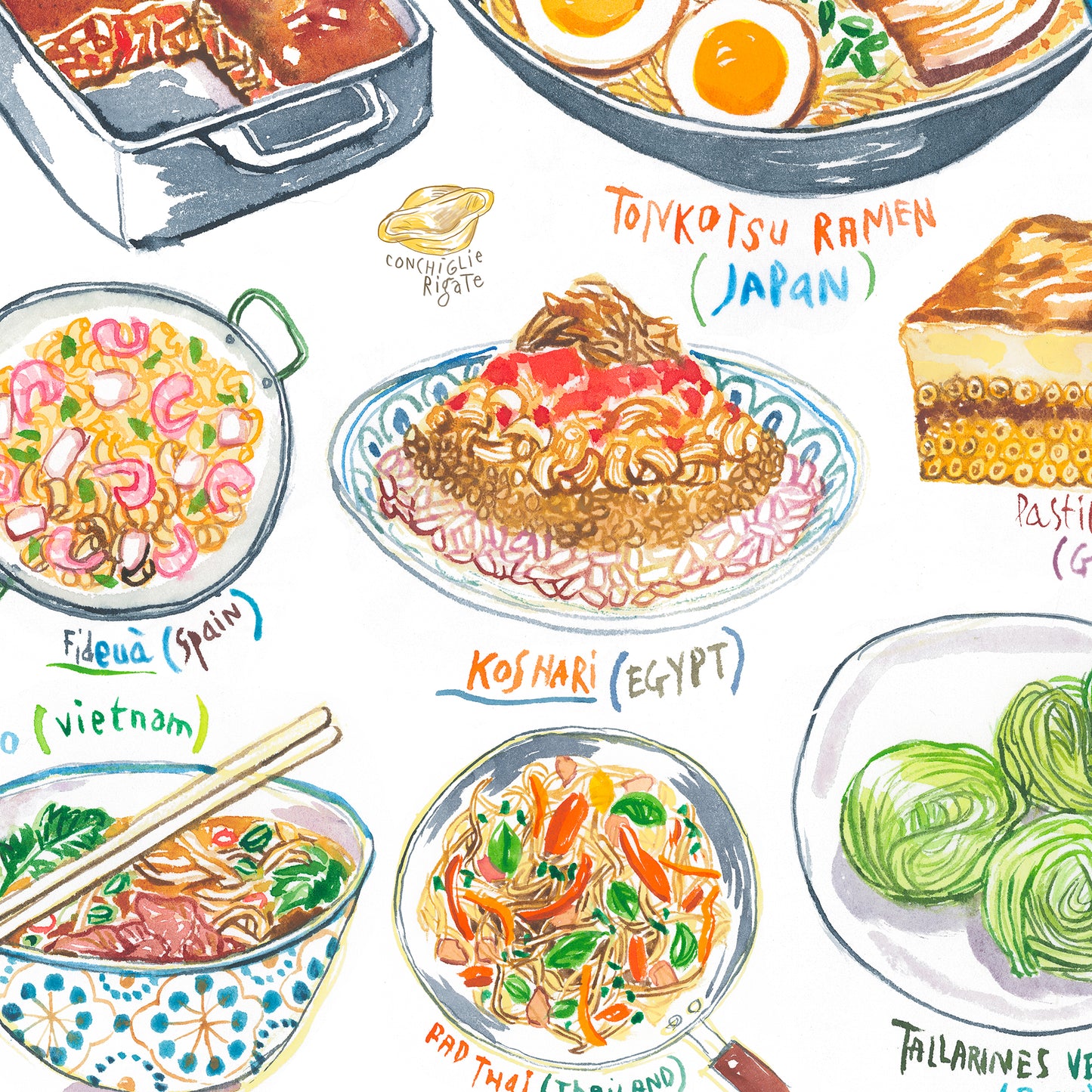 Pasta and Noodles from around the World
