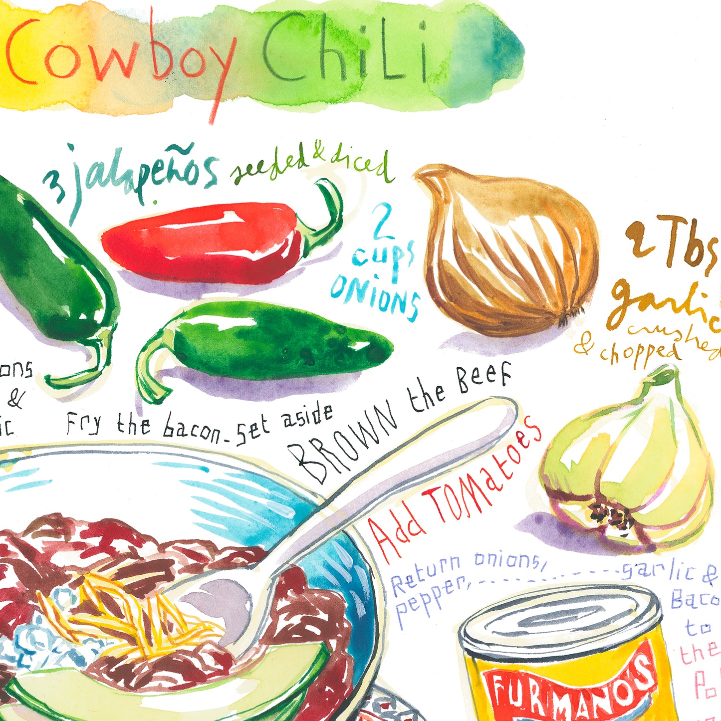 Texas Cowboy Chili recipe