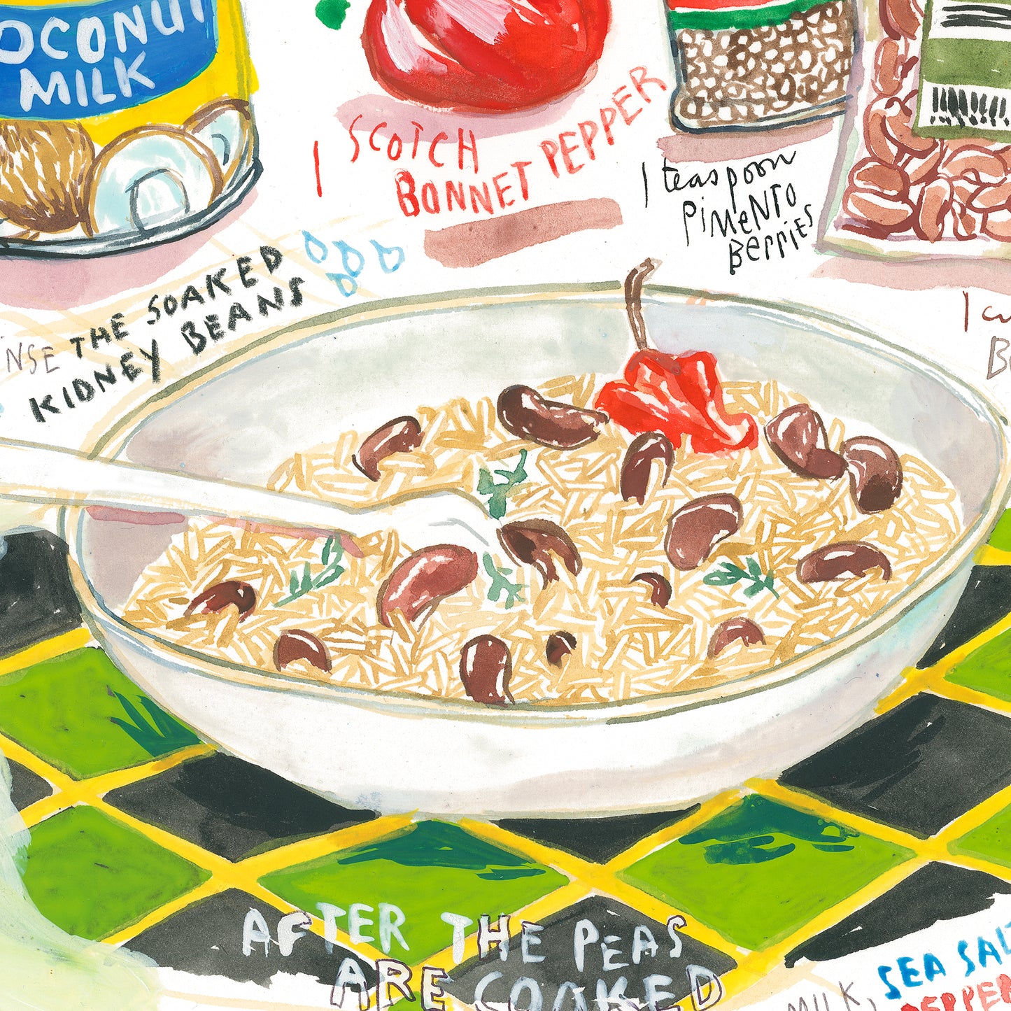 Jamaican Rice and Peas recipe