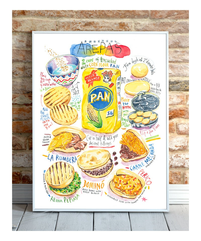 Arepas venezuela Poster for Sale by LatinoPower