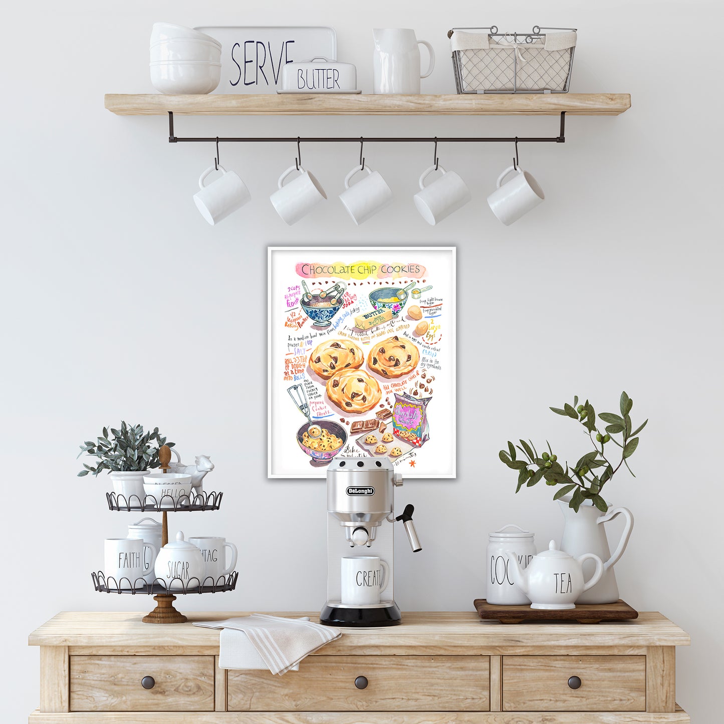 Les Cookies aux Pépites de Chocolat