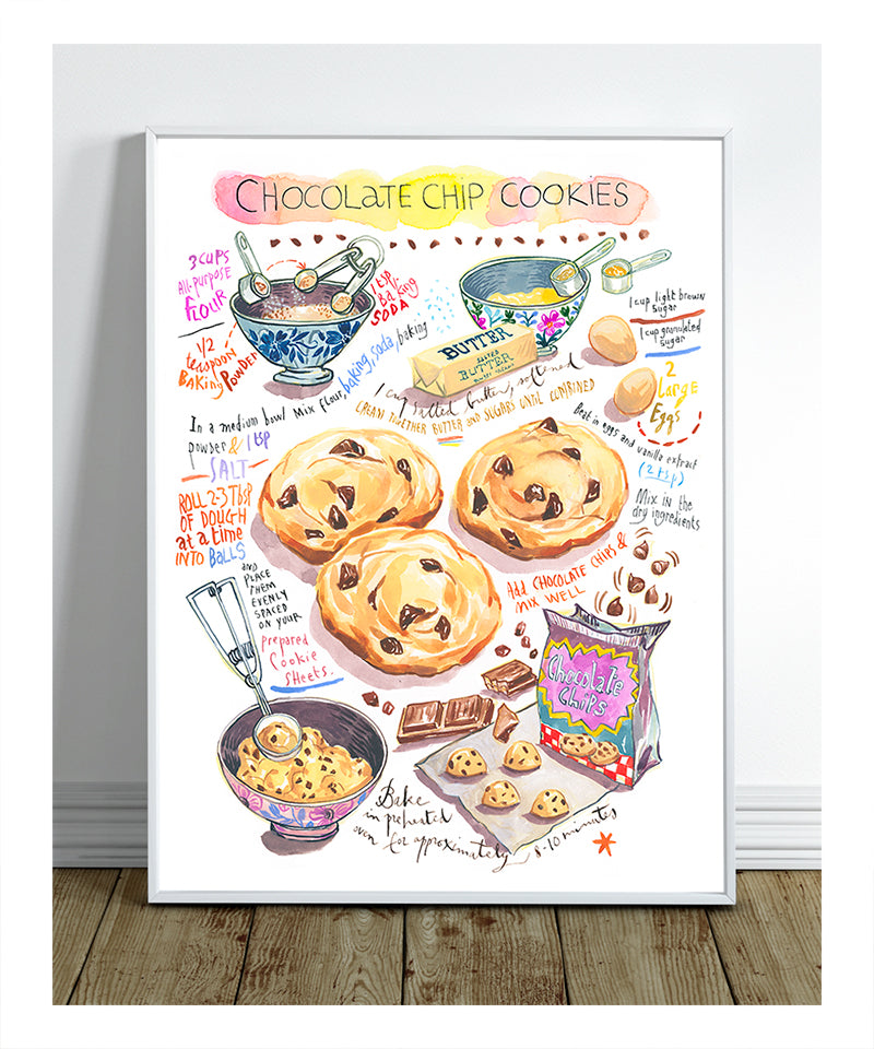 Les Cookies aux Pépites de Chocolat