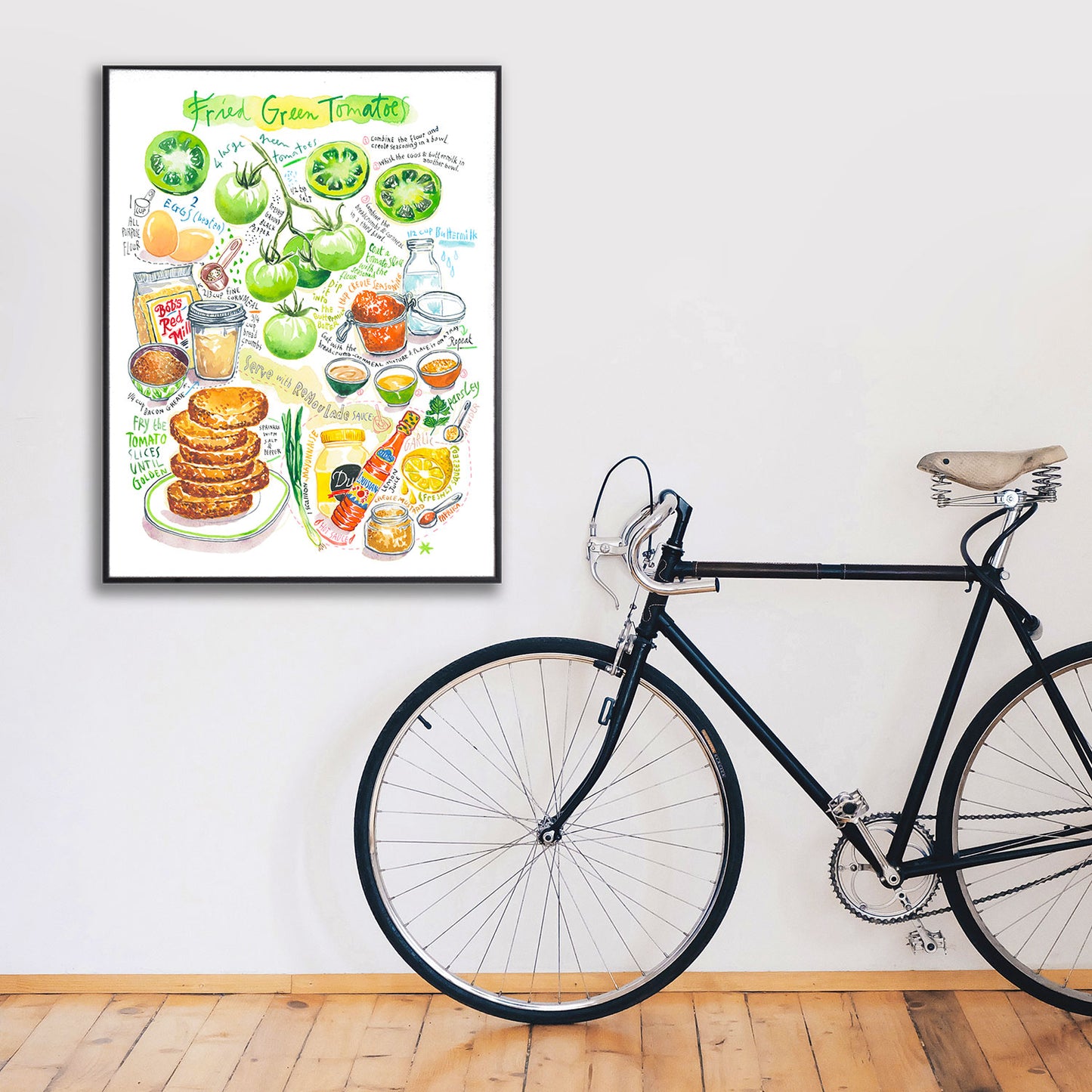 Fried Green Tomatoes recipe