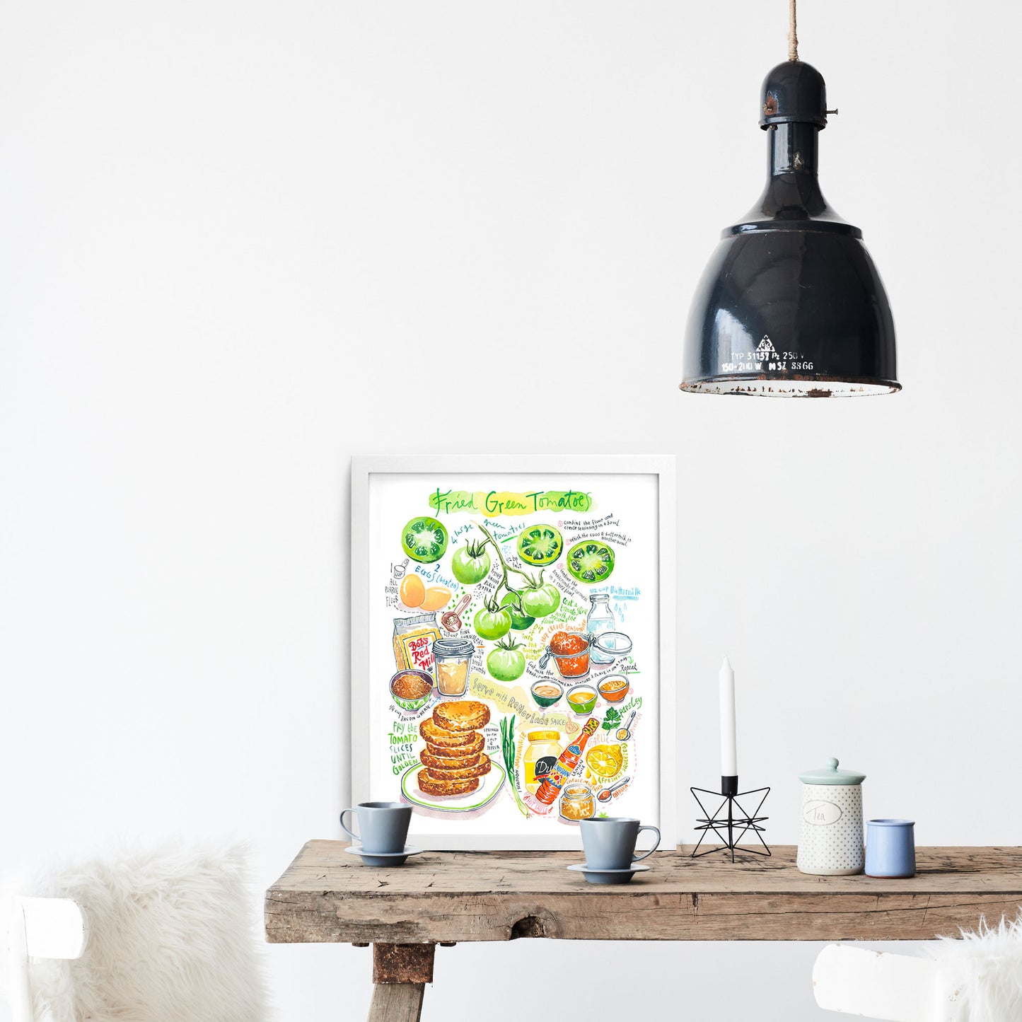 Fried Green Tomatoes recipe