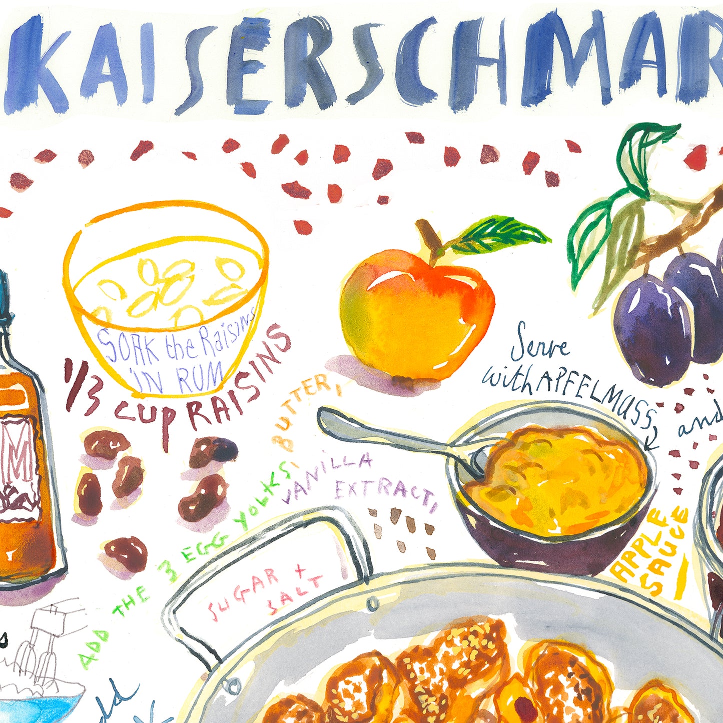 Austrian Kaiserschmarrn recipe