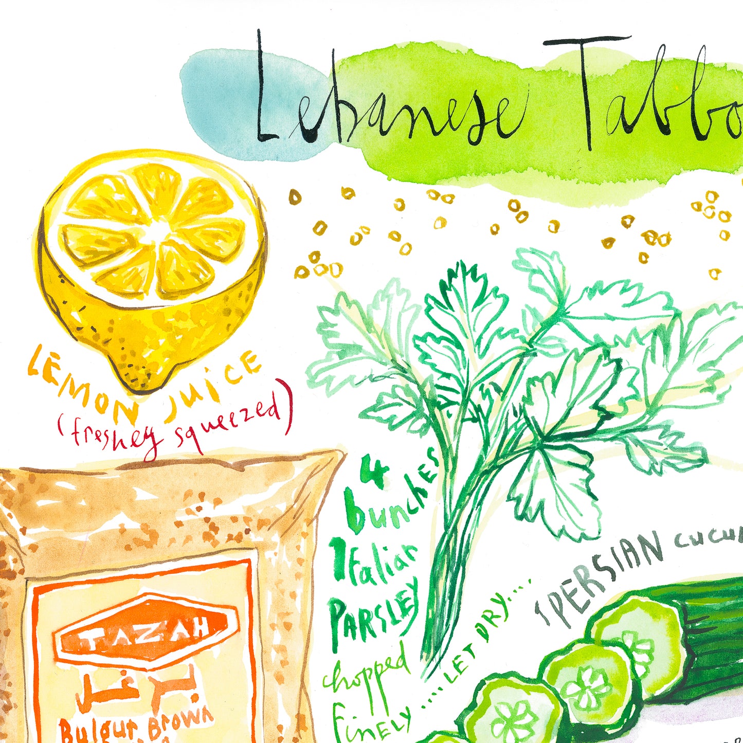 Lebanese Tabbouleh recipe