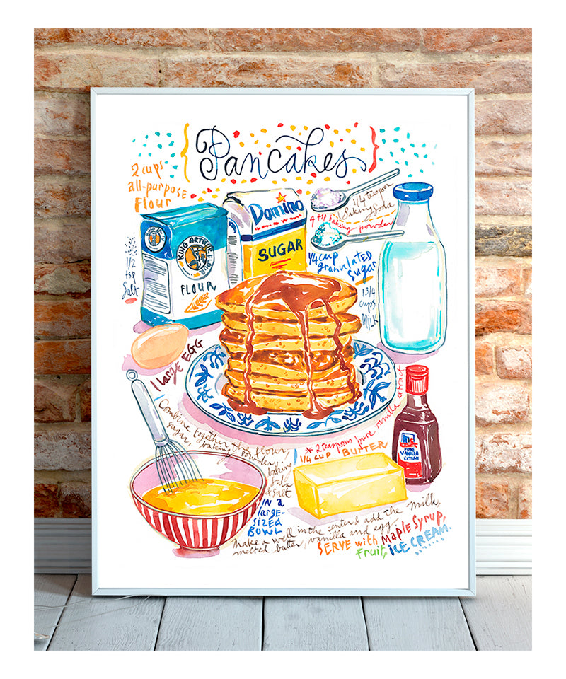 La recette des Pancakes