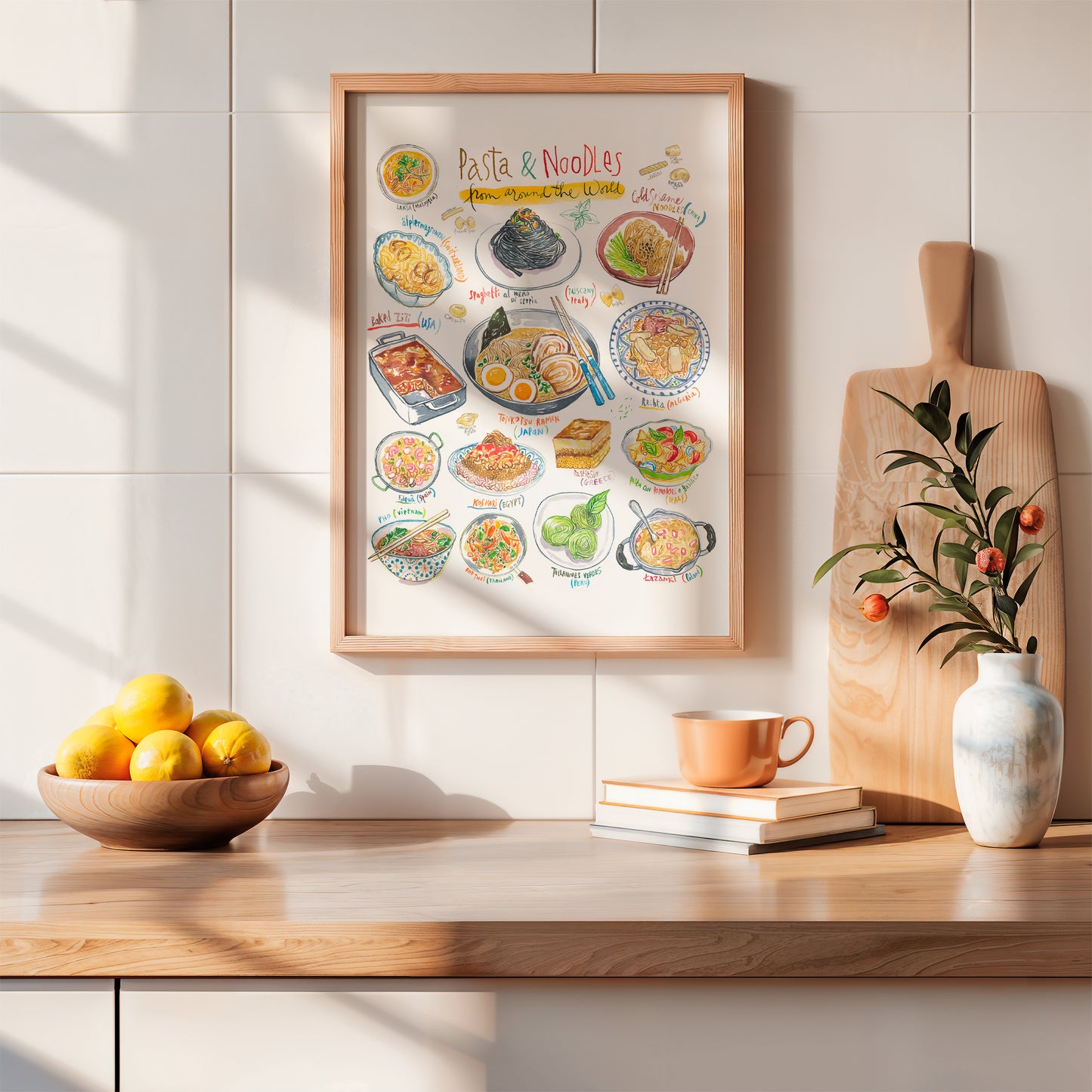 Pasta and Noodles from around the World