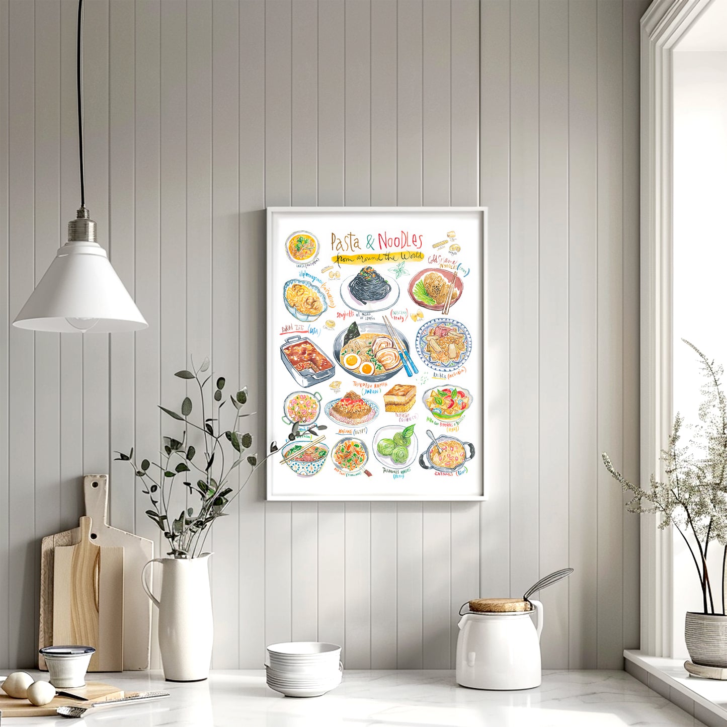 Pasta and Noodles from around the World