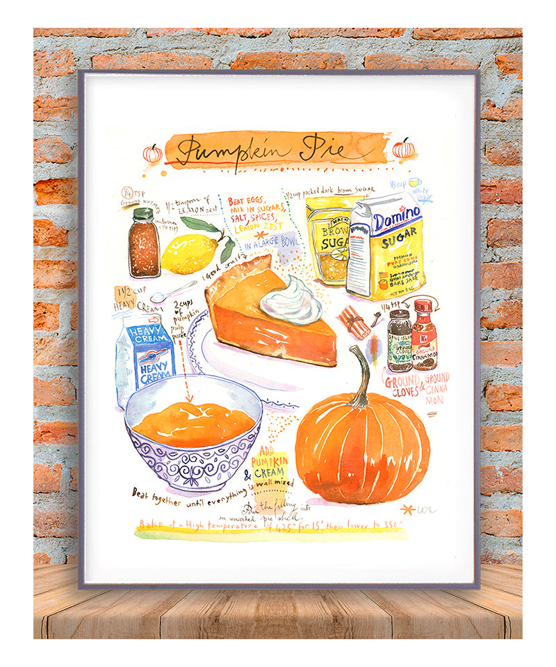 Pumpkin pie recipe