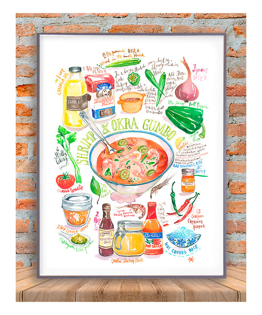 Shrimp and Okra Gumbo recipe