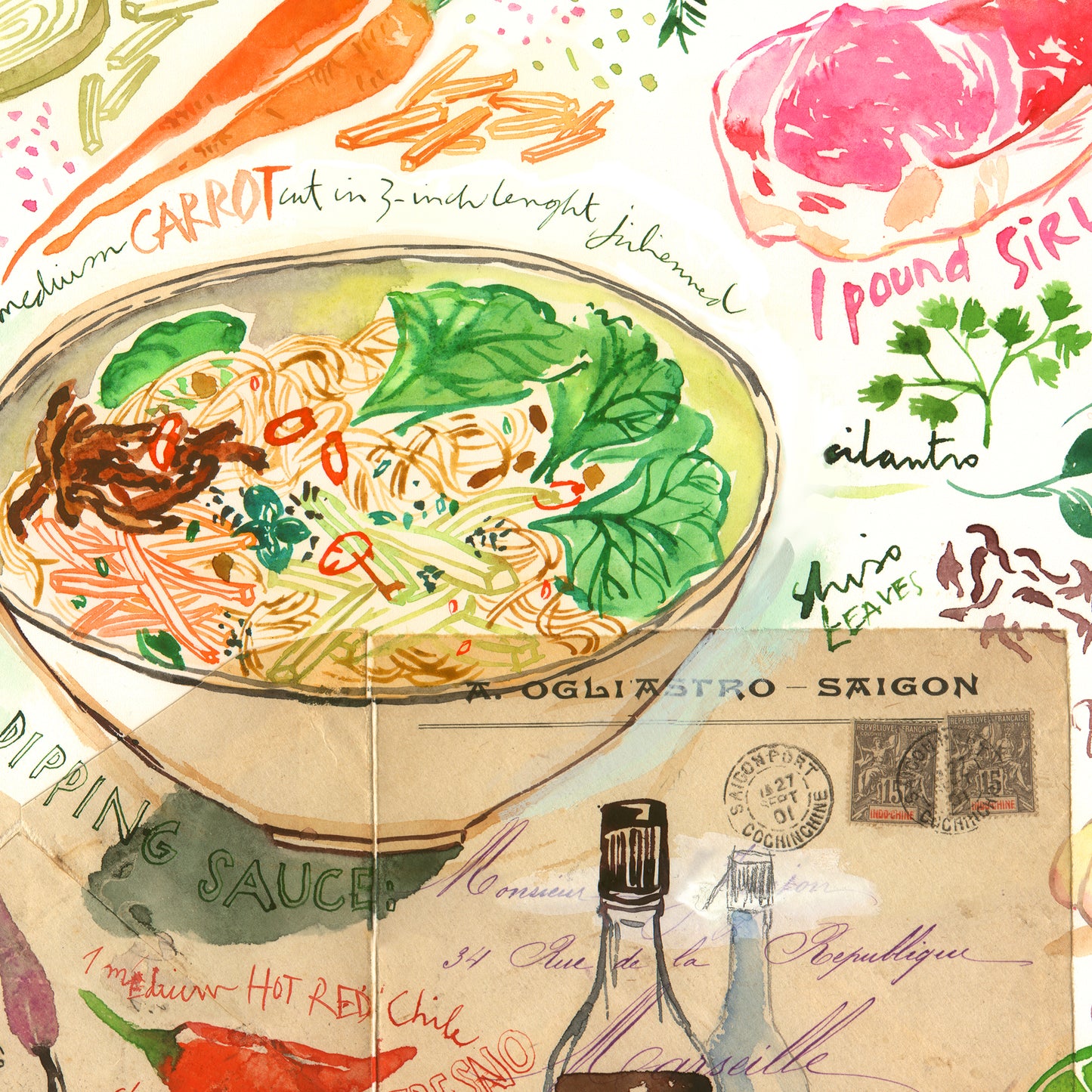 Bun Bo Xao recipe
