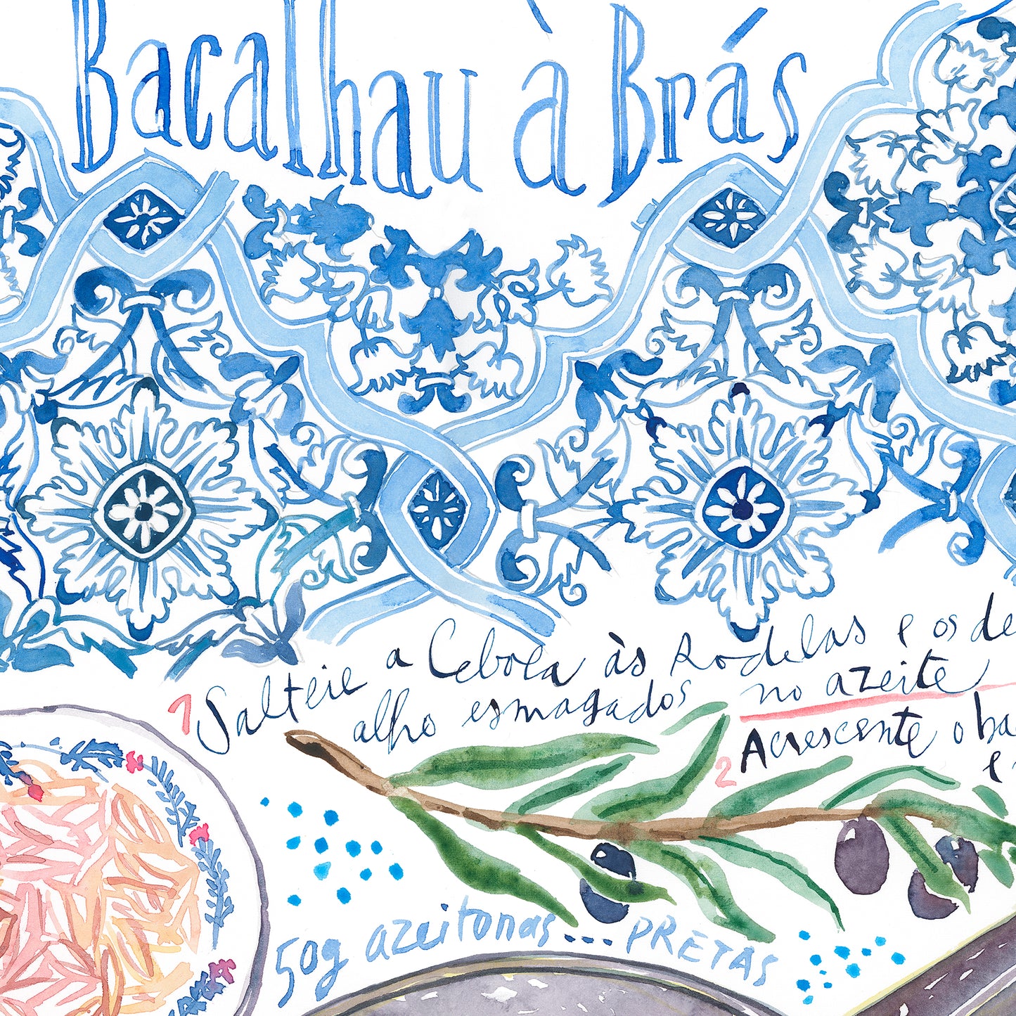 Portuguese Bacalhau à Brás recipe