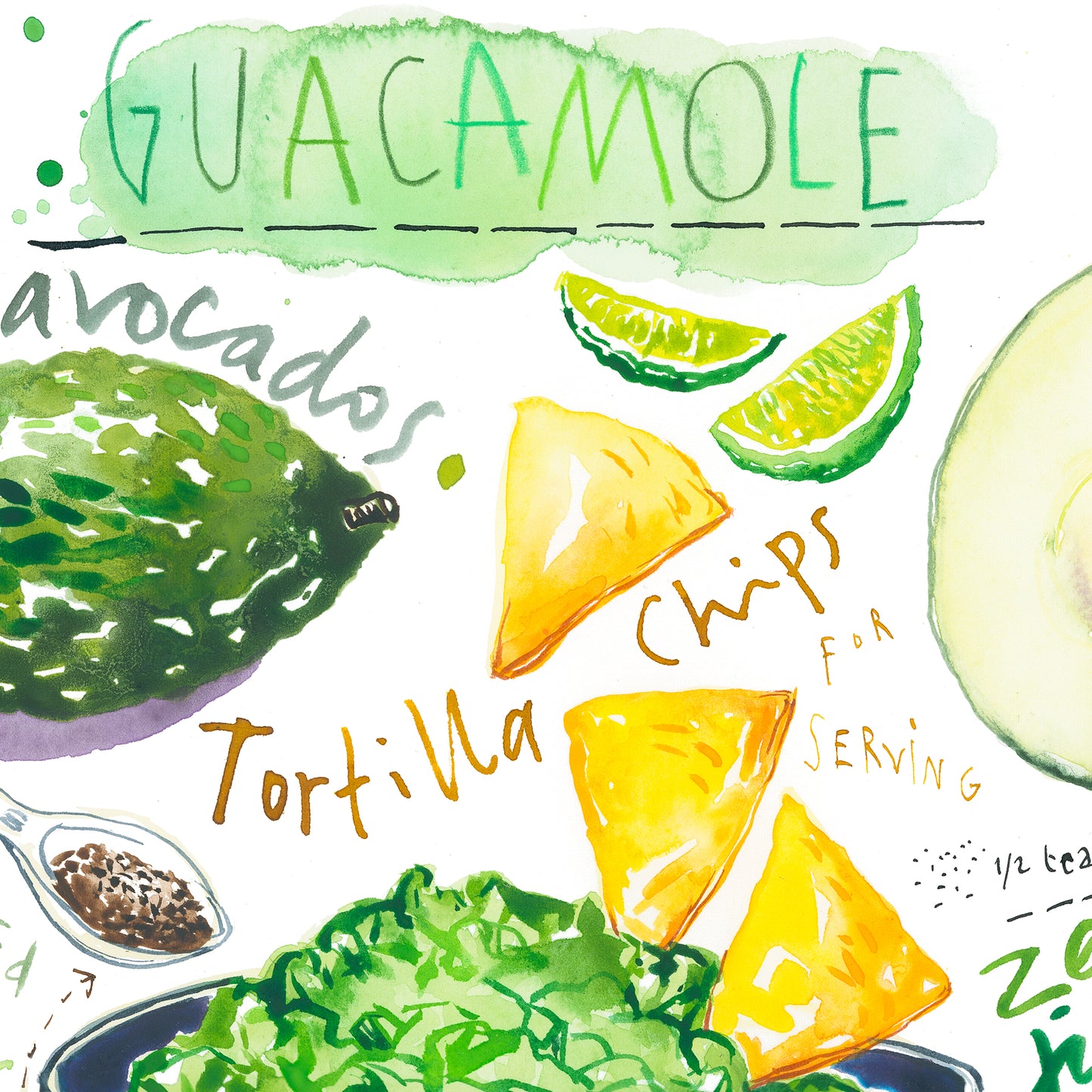 Guacamole recipe