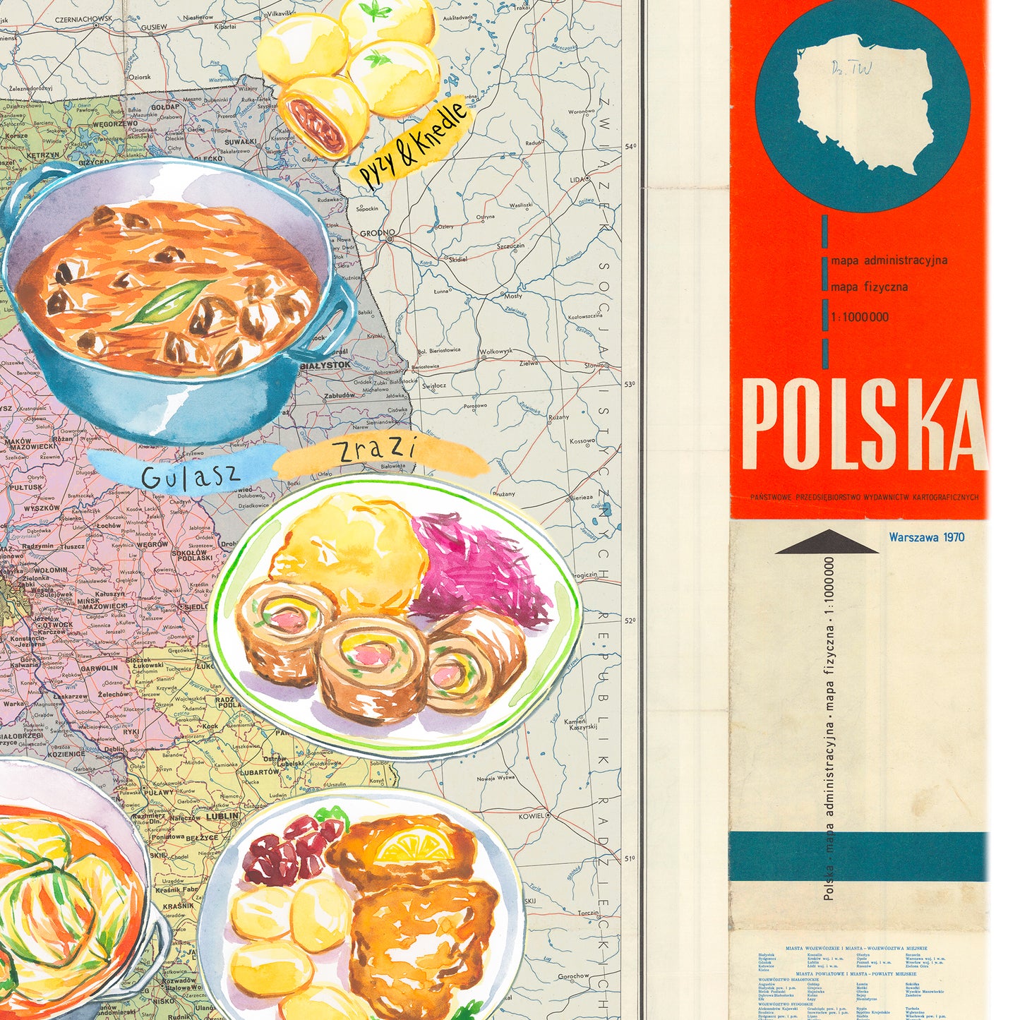 Poland Food Map