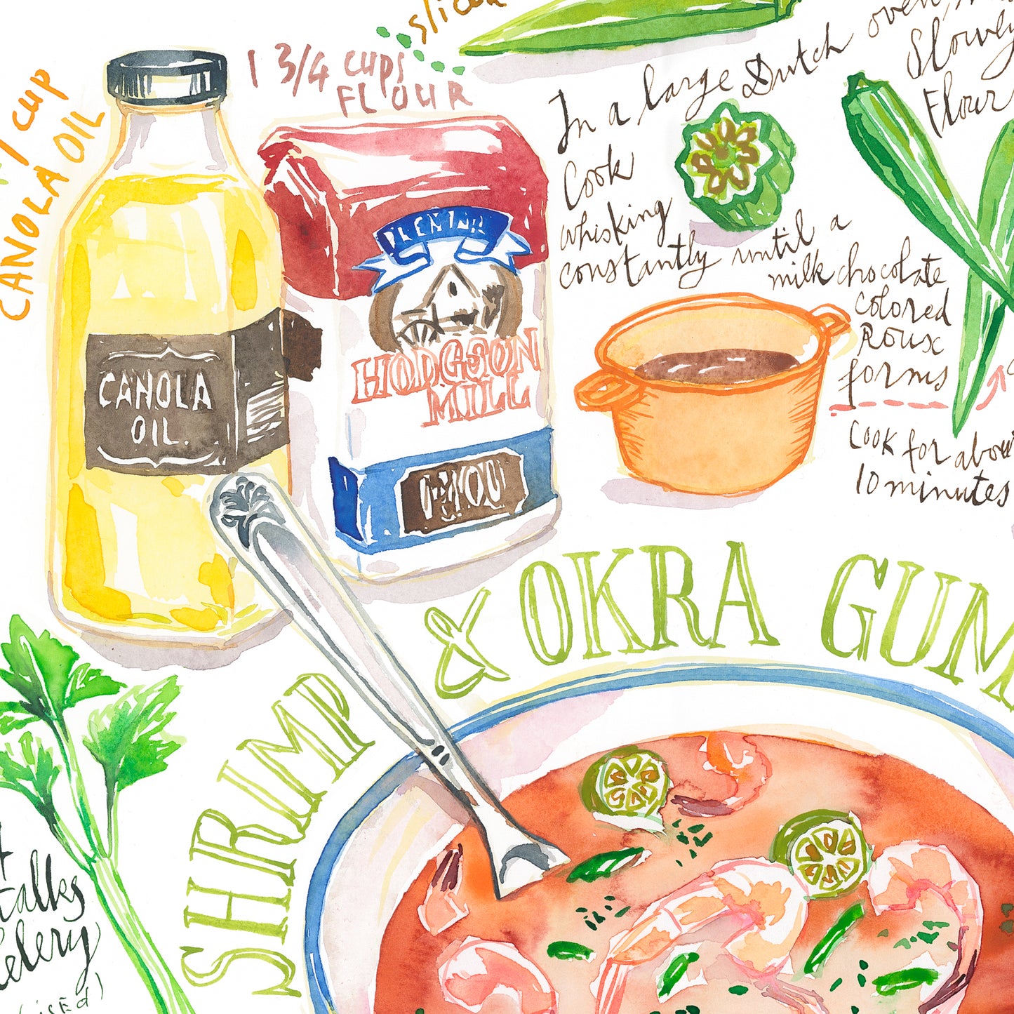 La recette du Gumbo de Crevettes