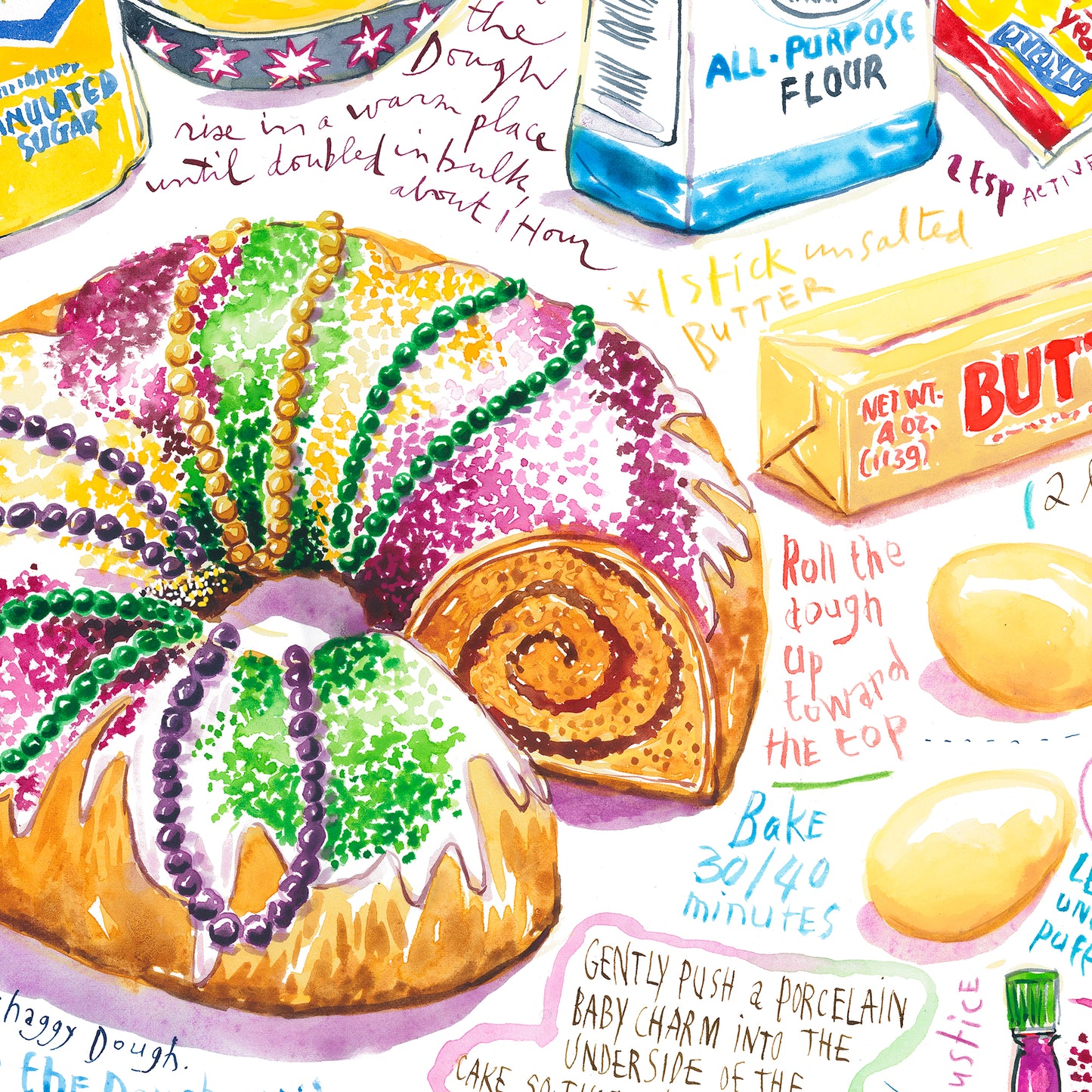 King Cake recipe