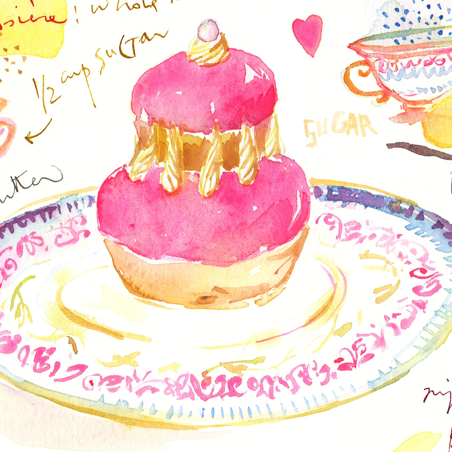 Pink religieuse recipe