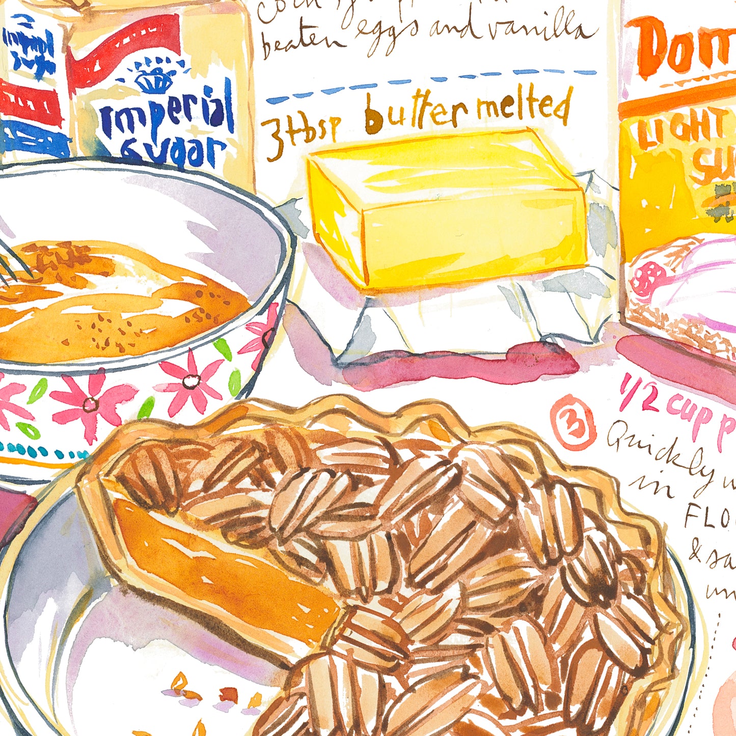 Pecan pie recipe