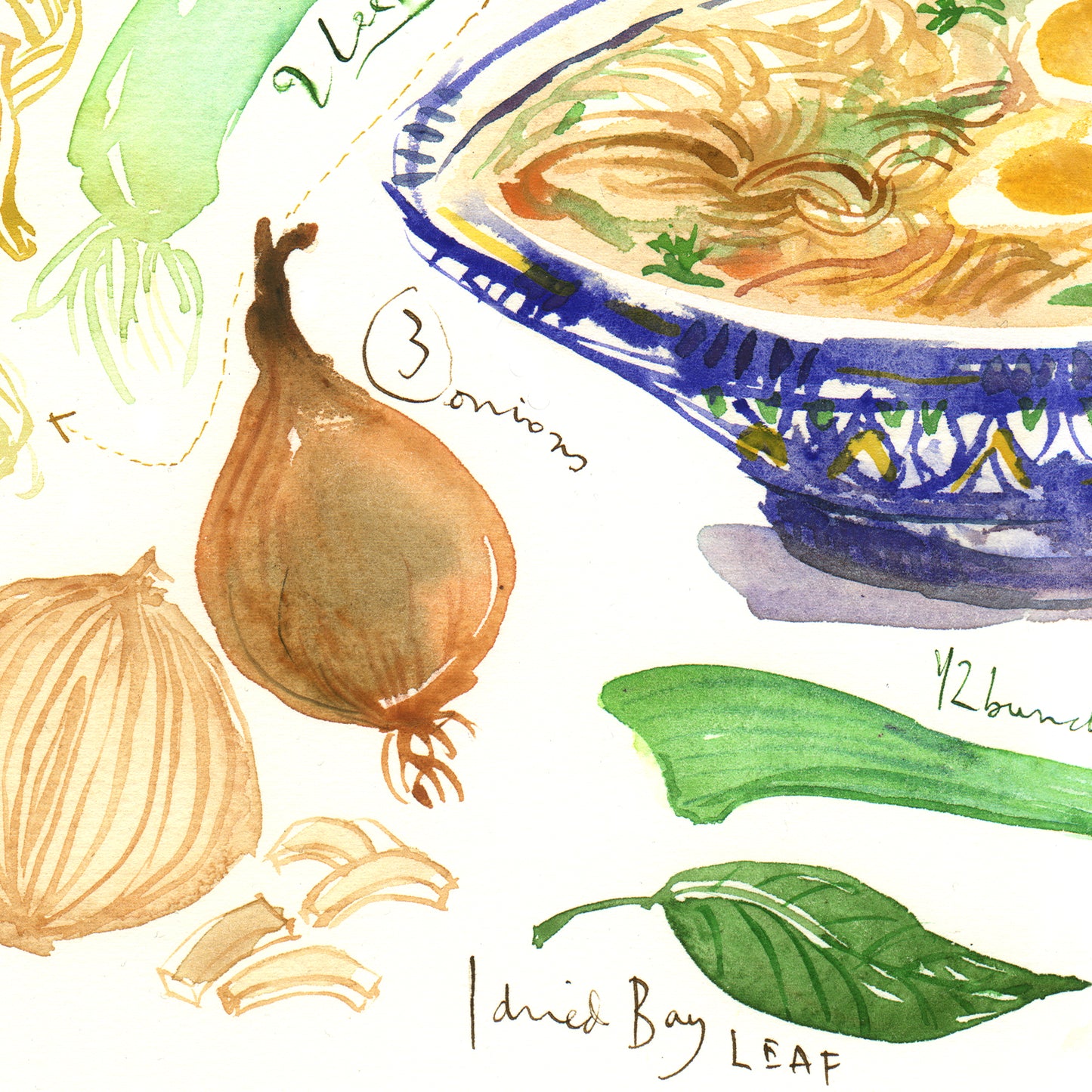 Chicken soup recipe ( "Jewish penicillin" )