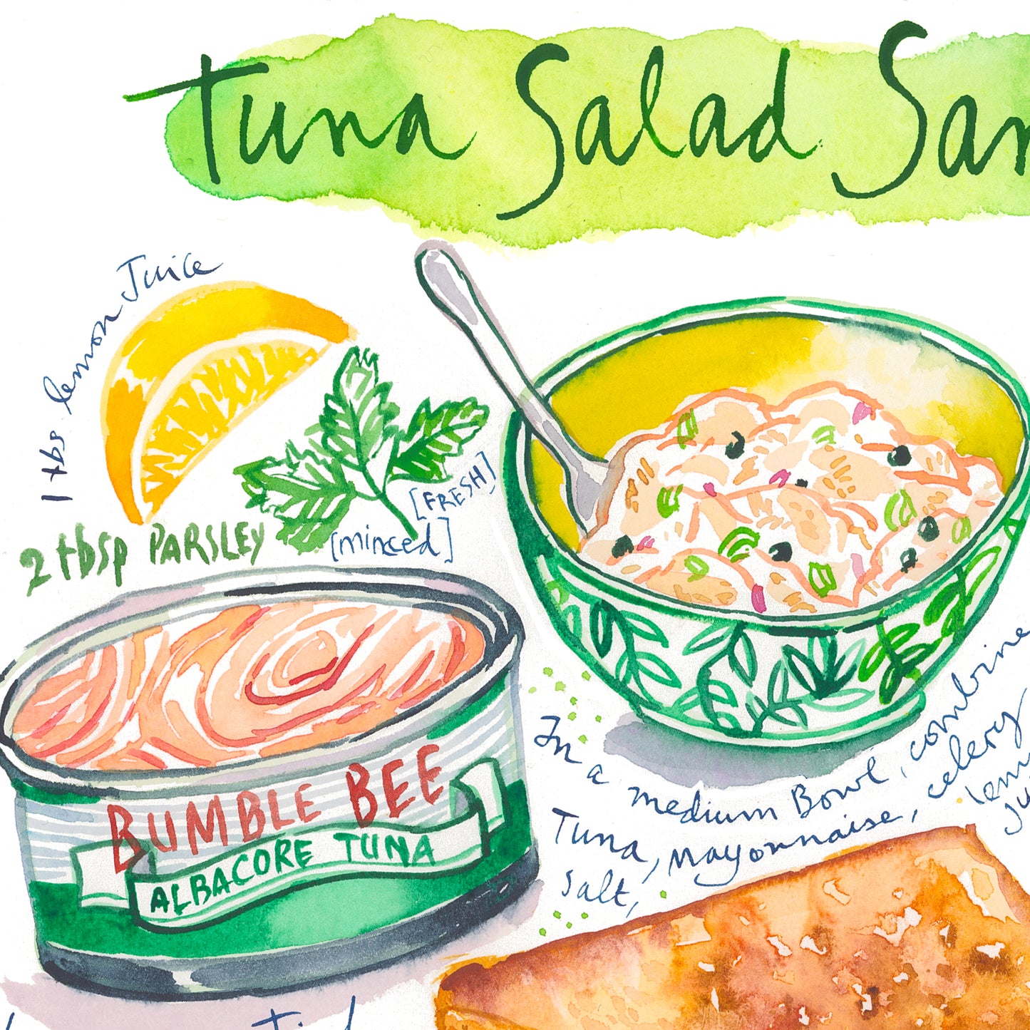 Tuna Salad Sandwich recipe