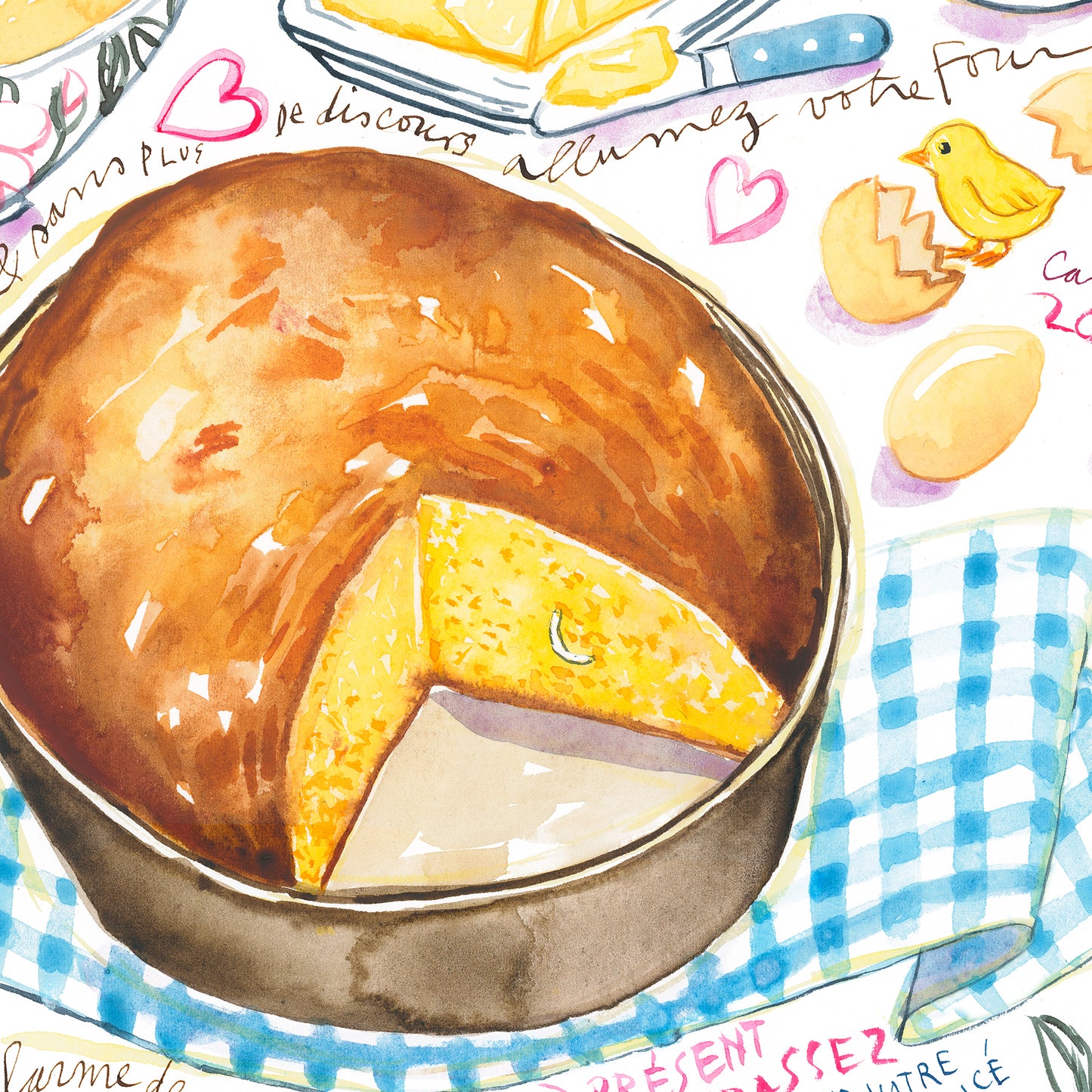 La Recette du Cake d'Amour de Peau d'Âne - The Recipe for Donkey Skin Love Cake