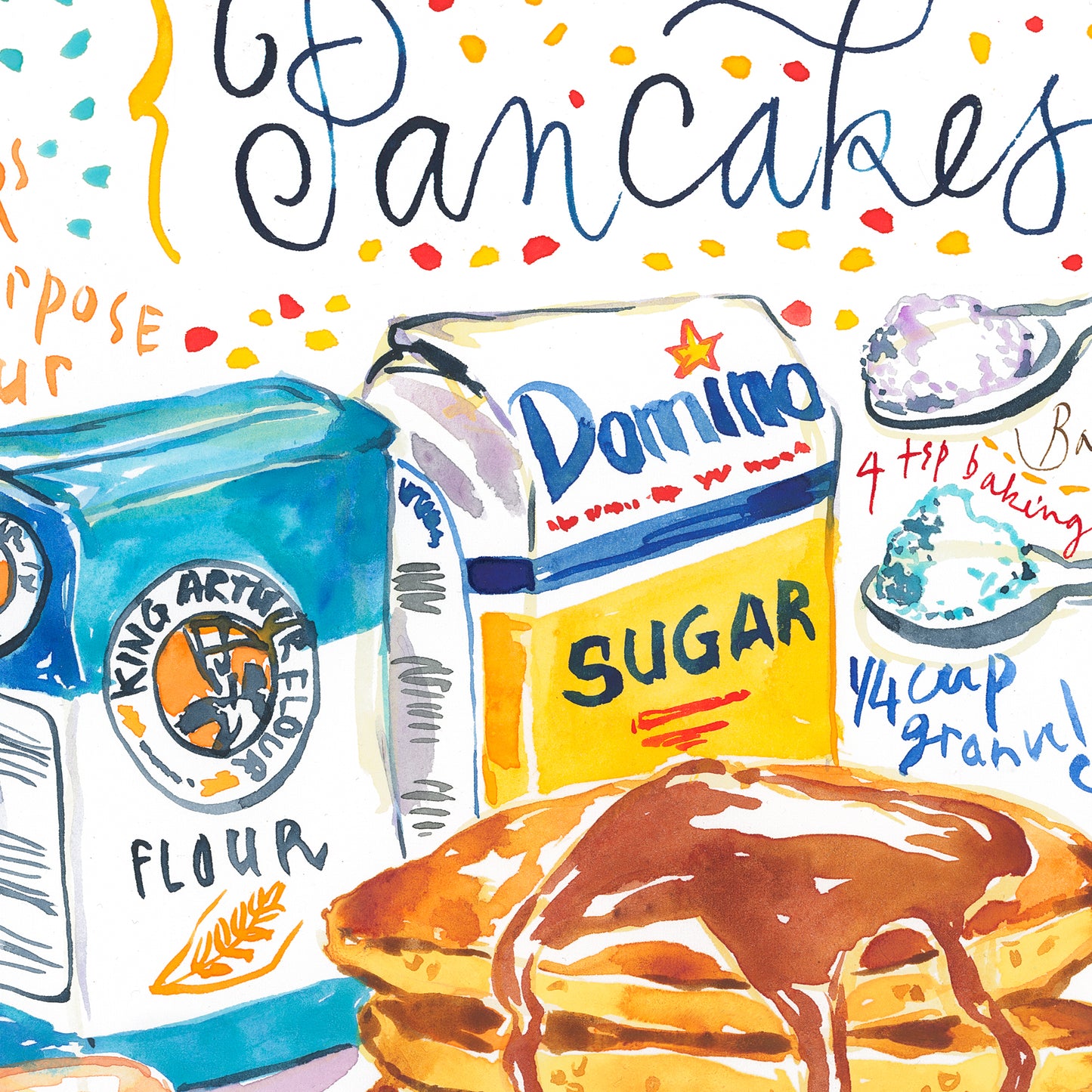 La recette des Pancakes