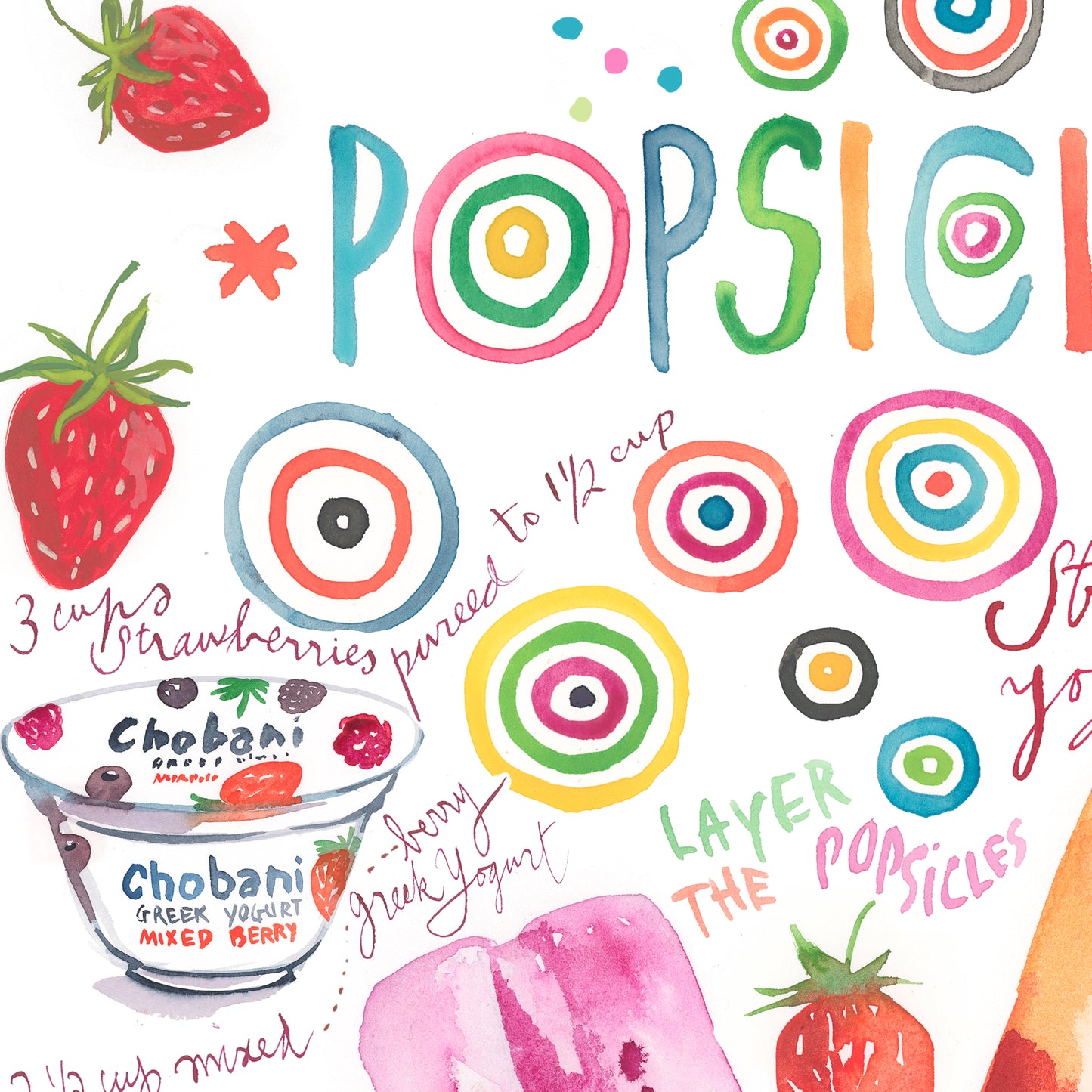 Fruit Popsicle recipe