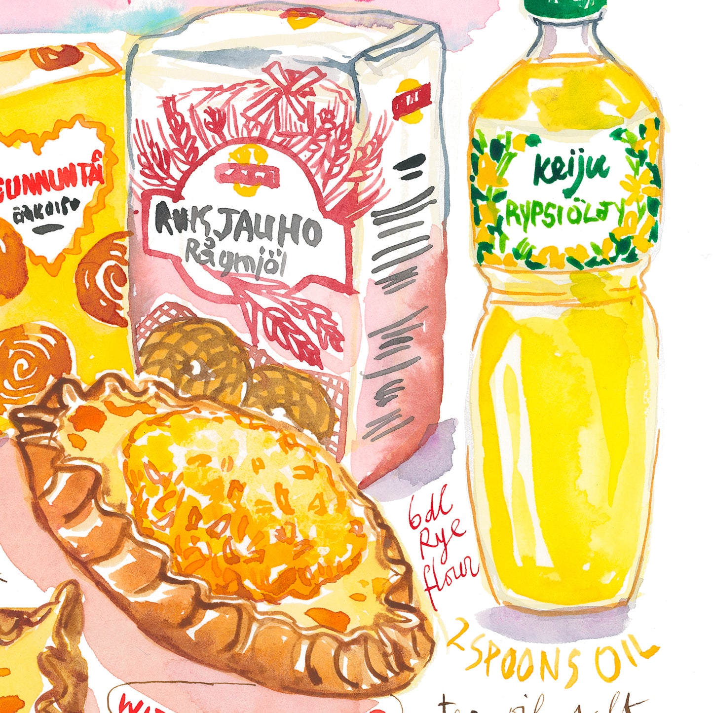 Recette de la tarte carélienne finlandaise