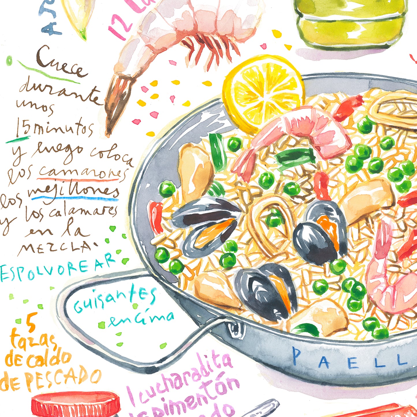 Spanish Paella recipe