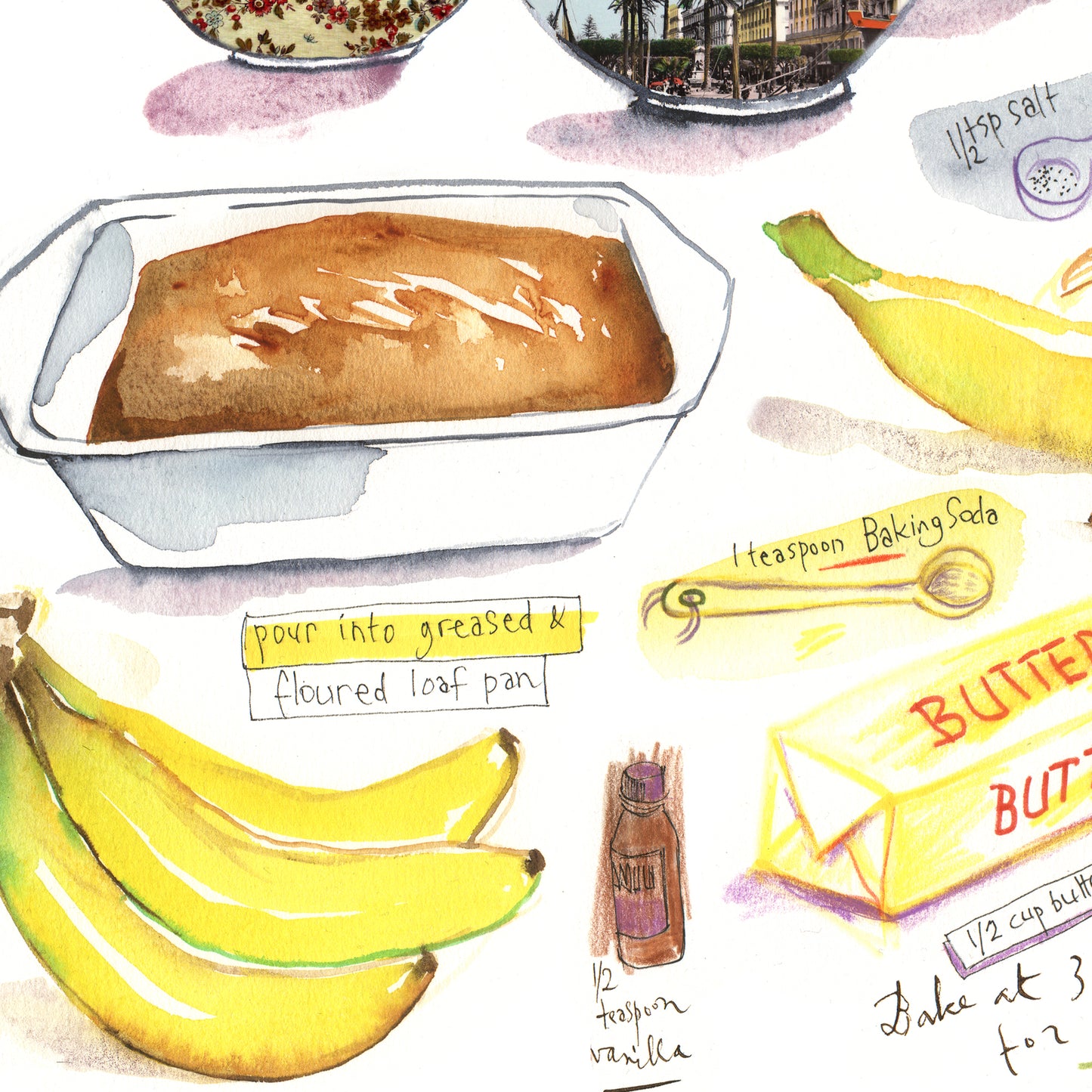 Banana bread recipe