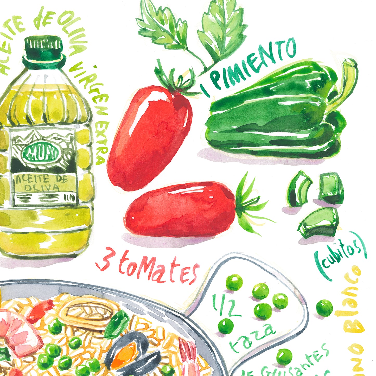 Spanish Paella recipe