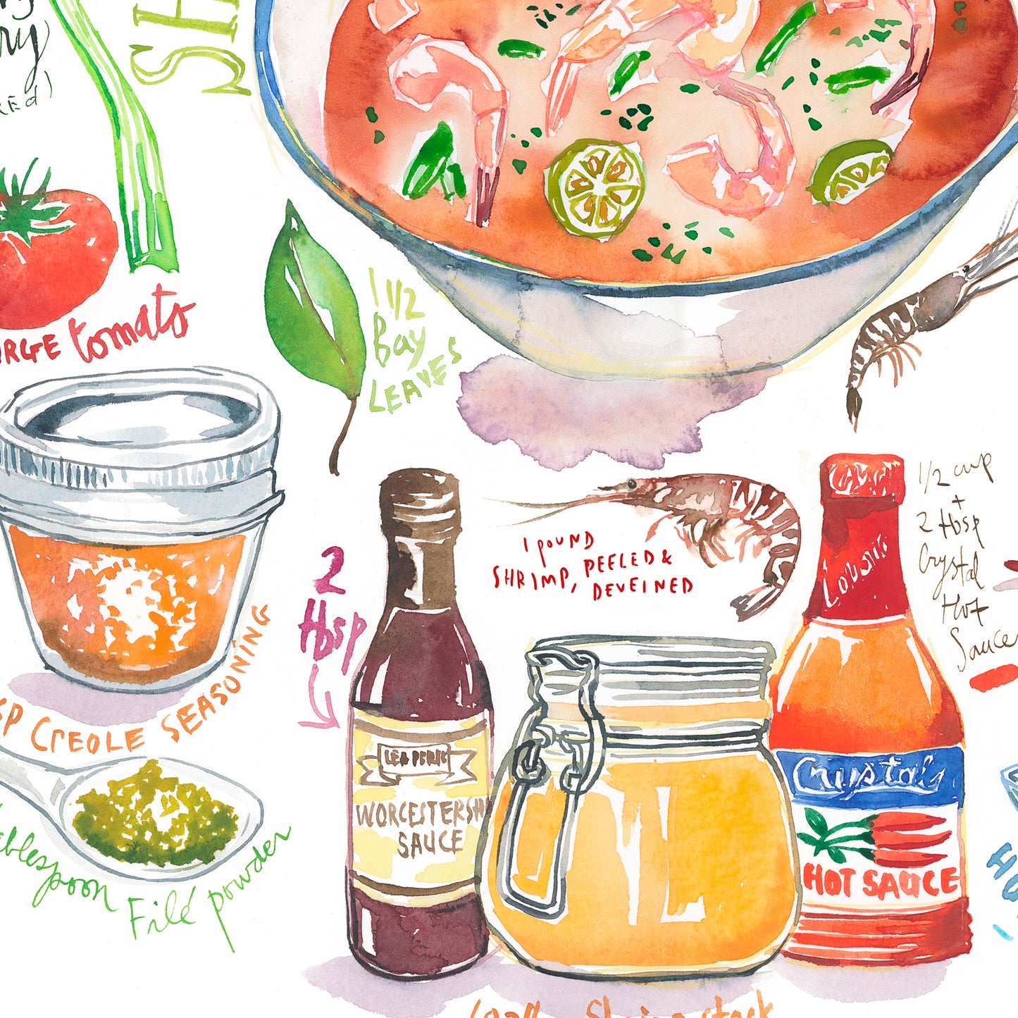 La recette du Gumbo de Crevettes