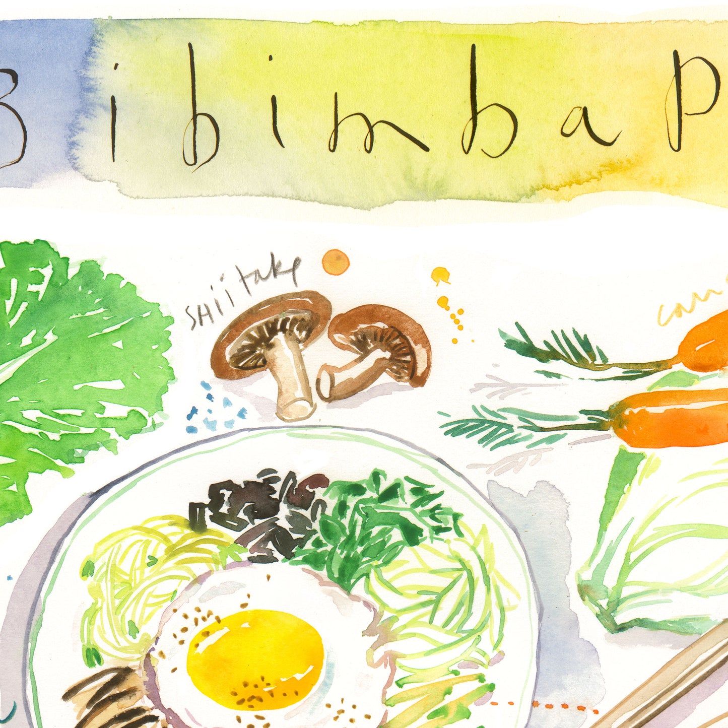 Korean Bibimbap recipe