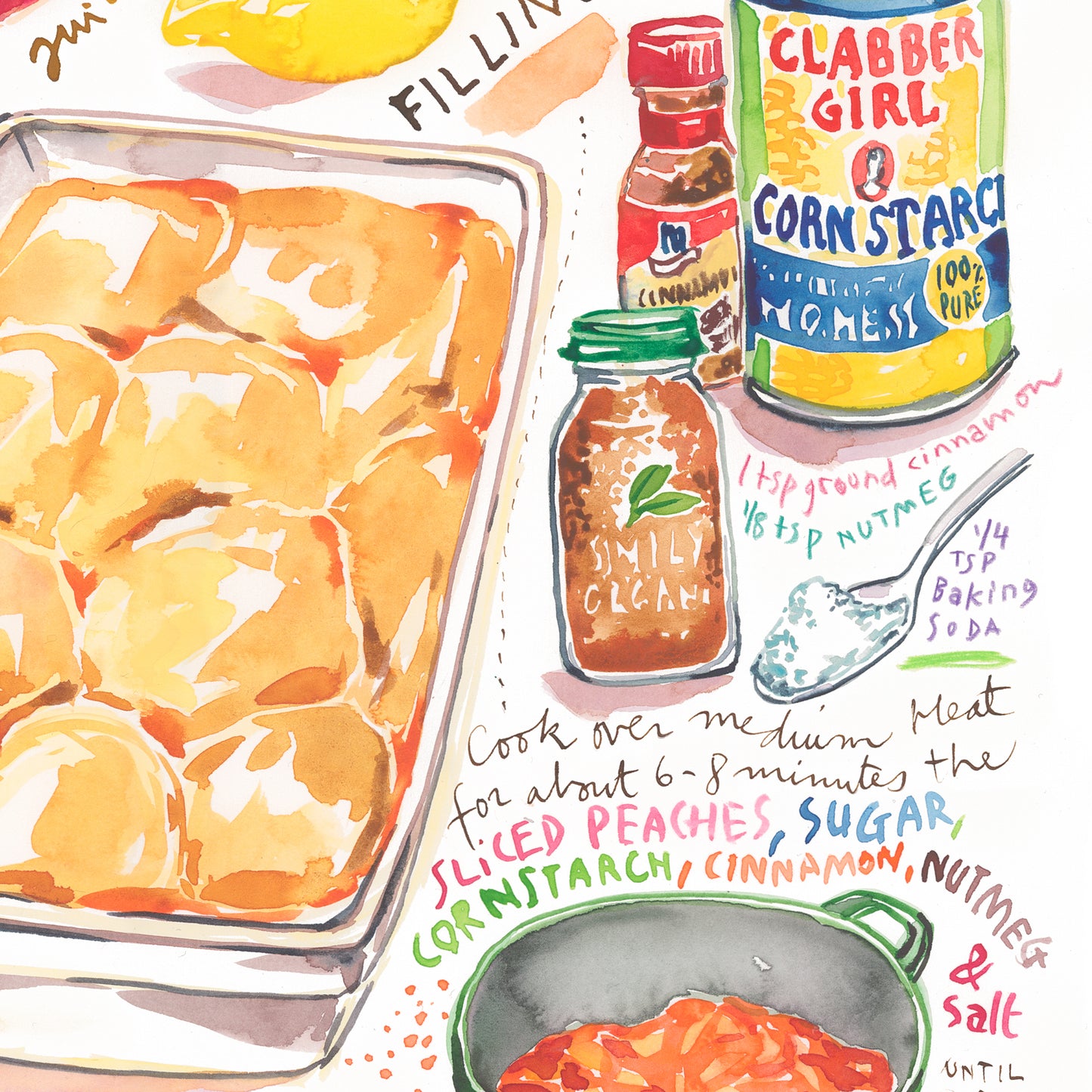 Peach Cobbler recipe