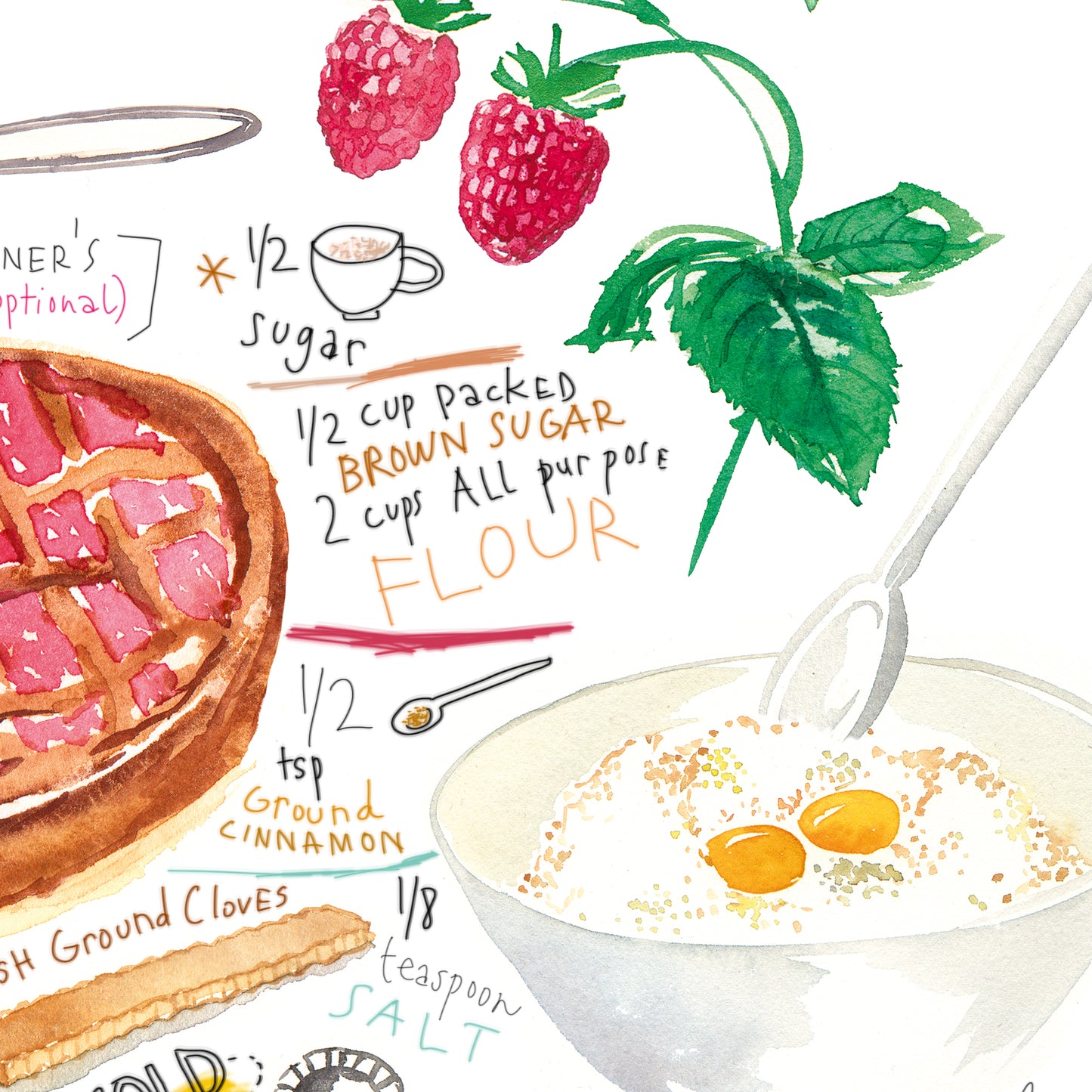 Linzertorte recipe