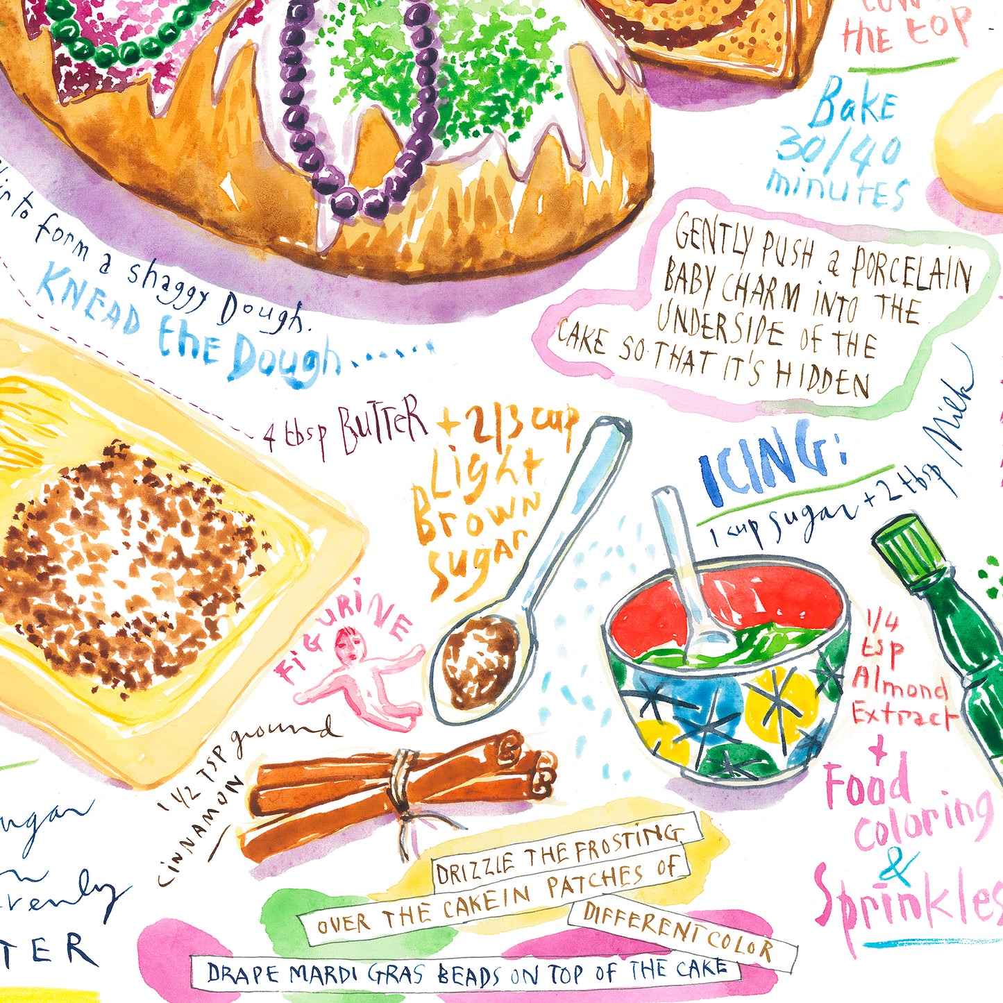 King Cake recipe