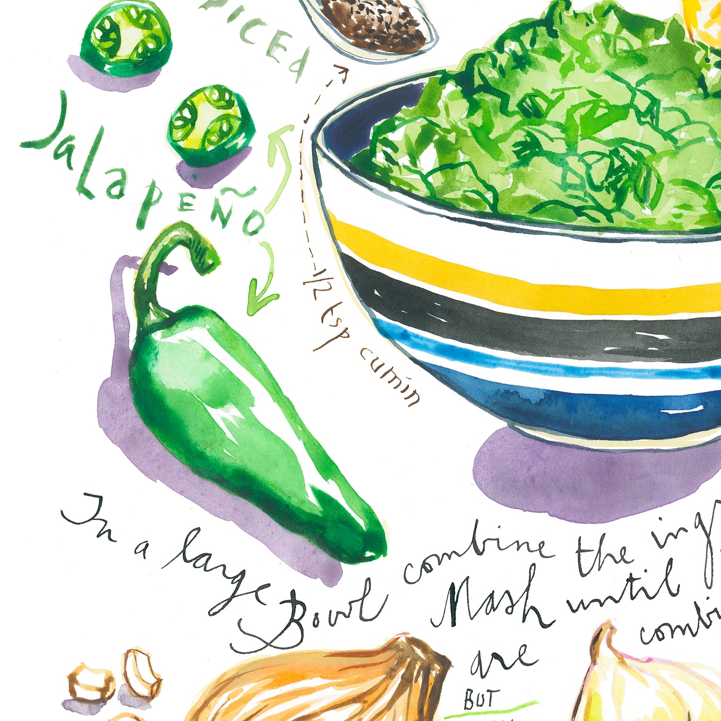 Guacamole recipe