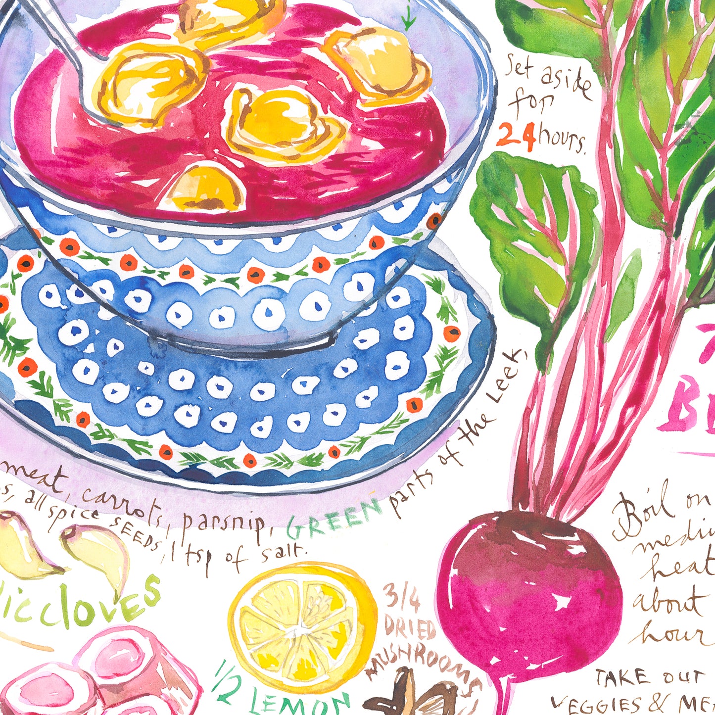 Polish Beet soup recipe - Barszcz