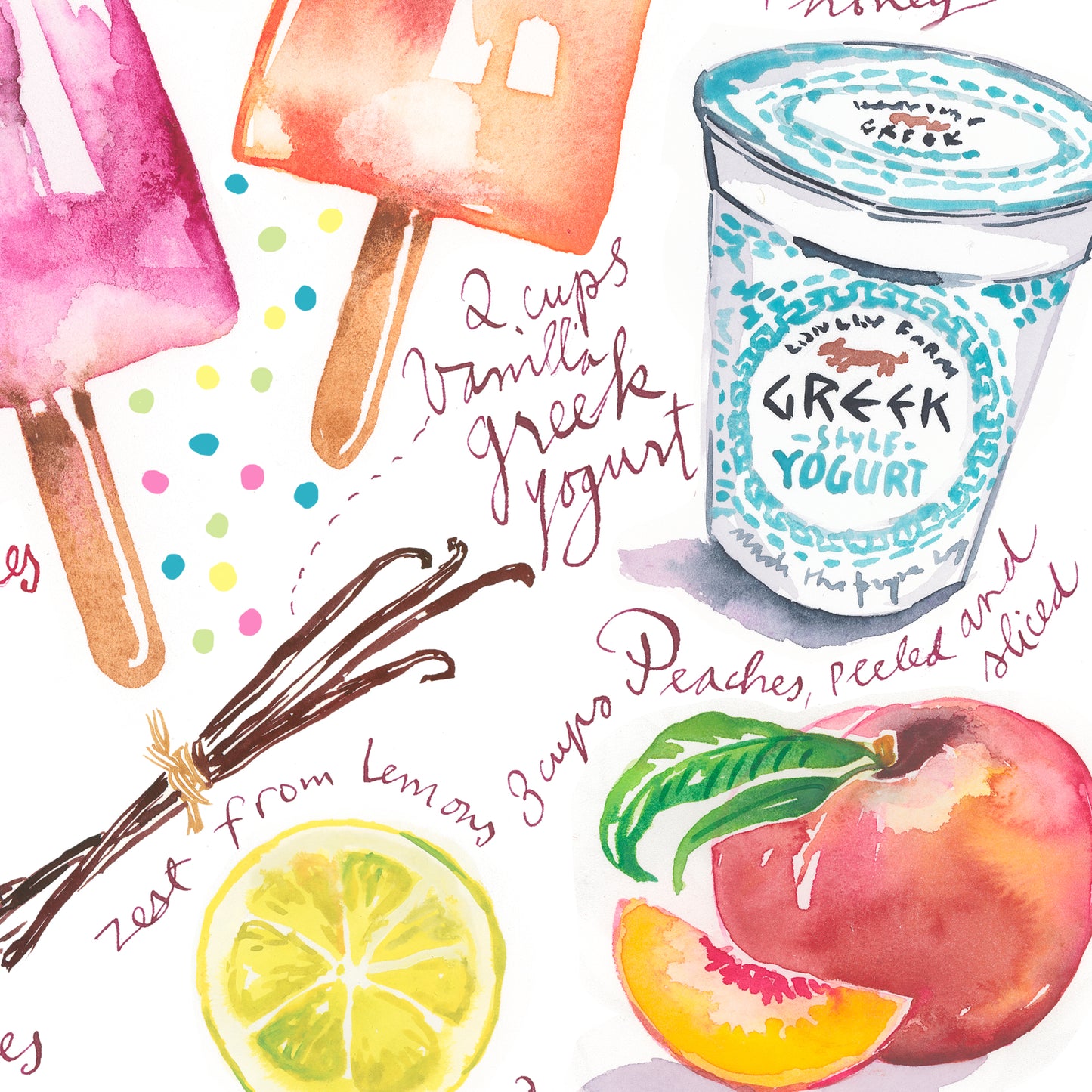 Fruit Popsicle recipe