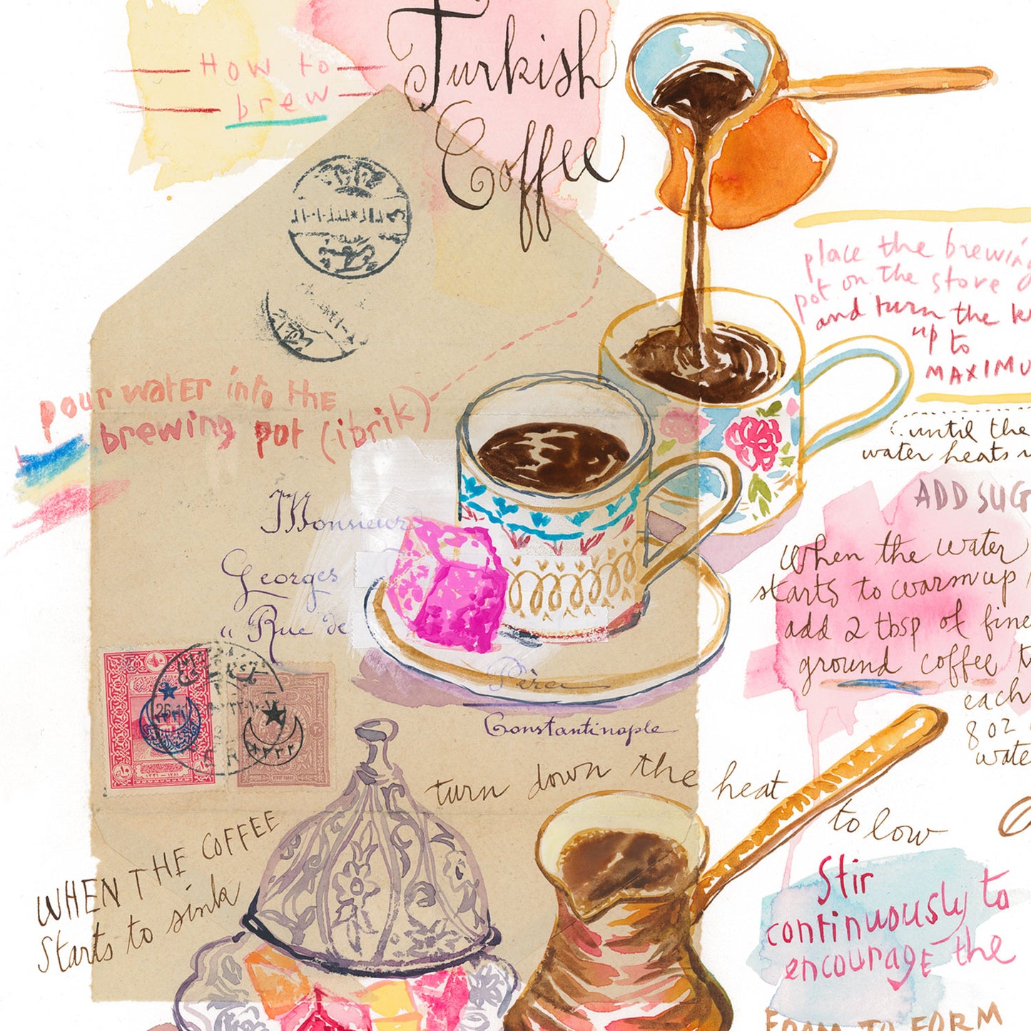 Turkish coffee recipe