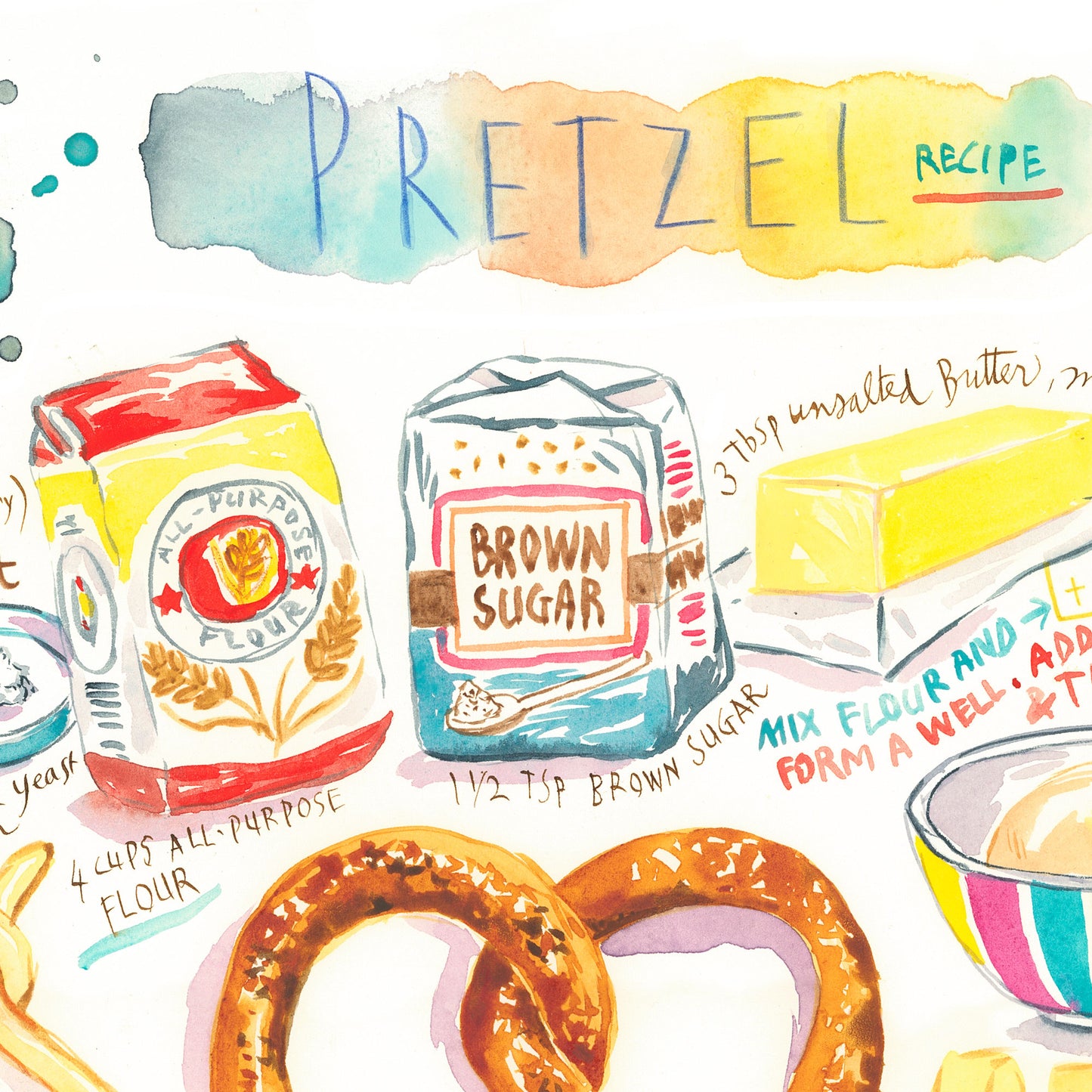 Pretzel recipe