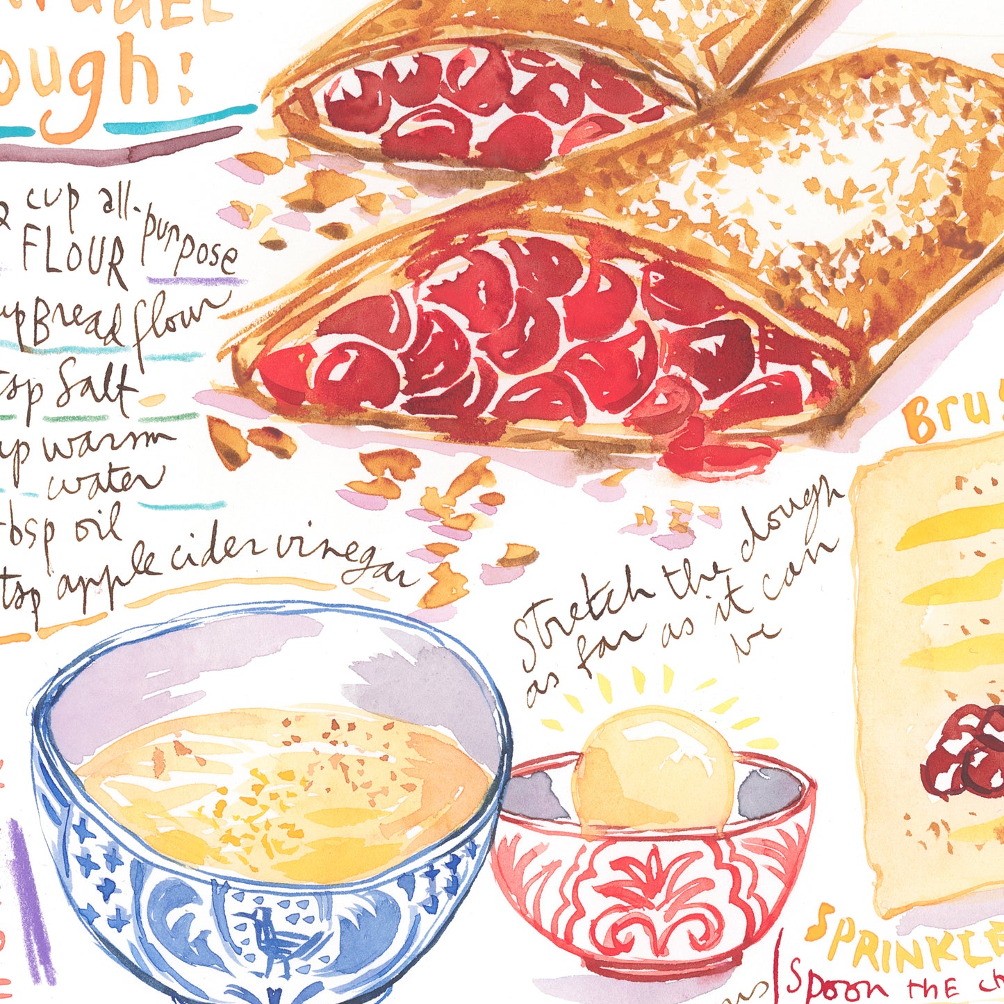 Cherry Strudel recipe