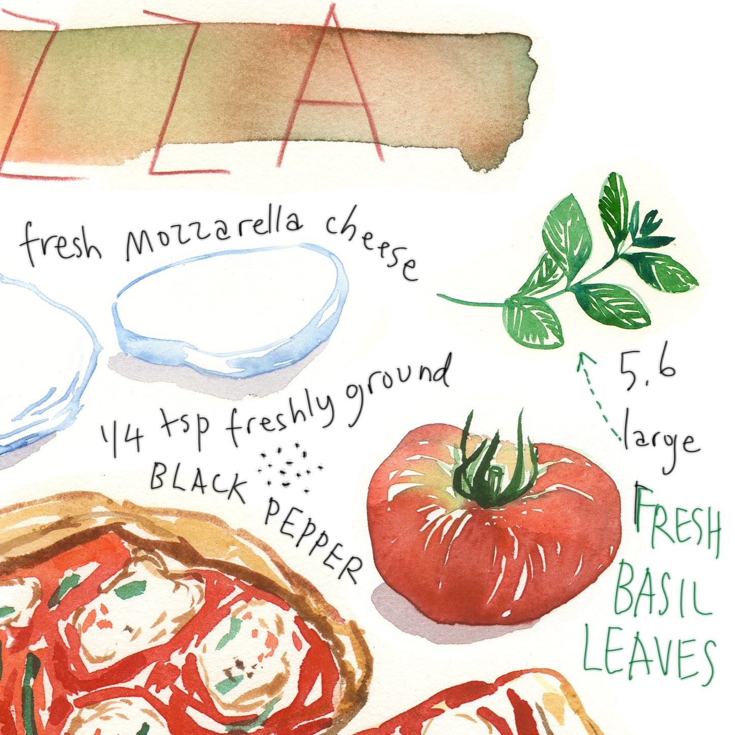 Pizza recipe
