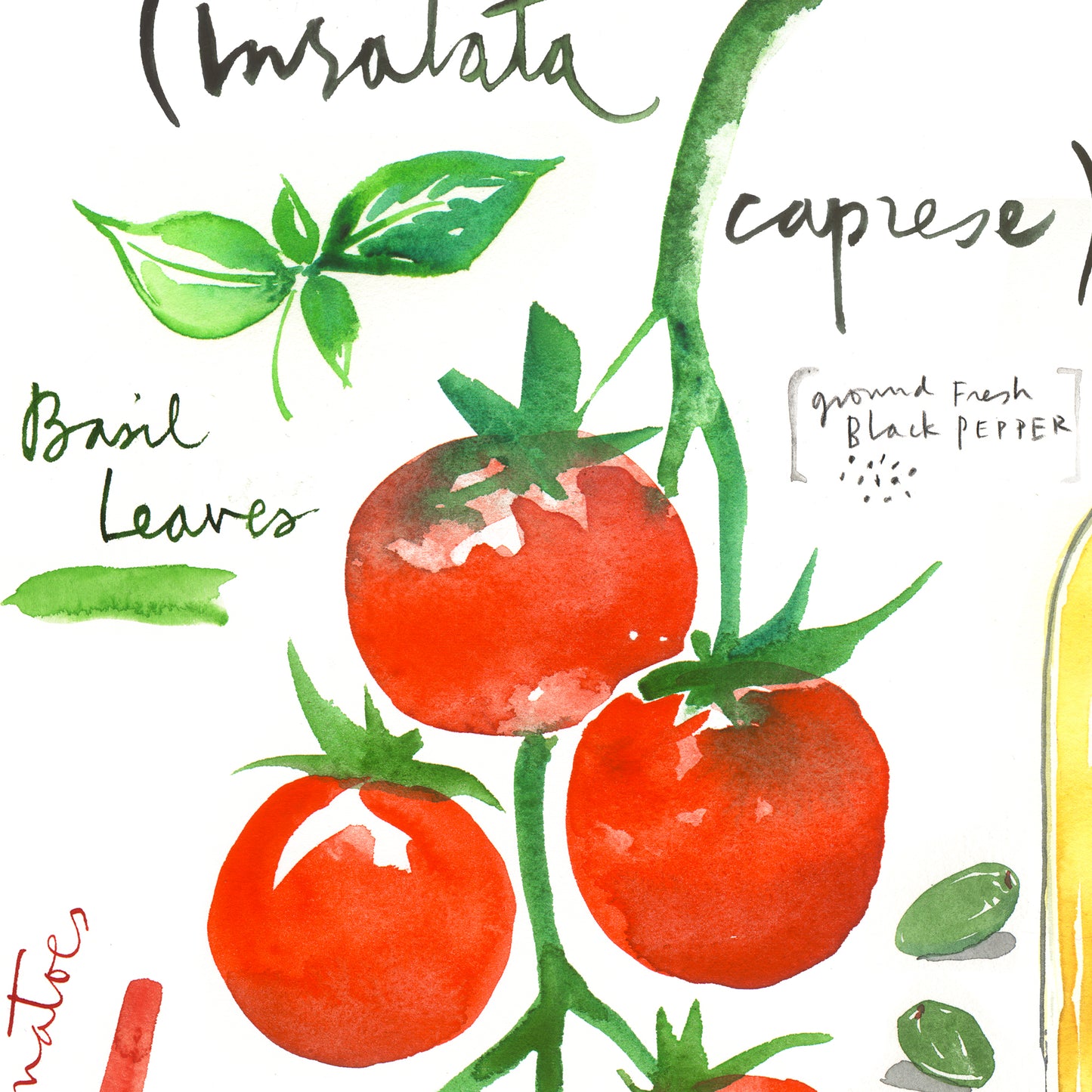 Caprese salad recipe
